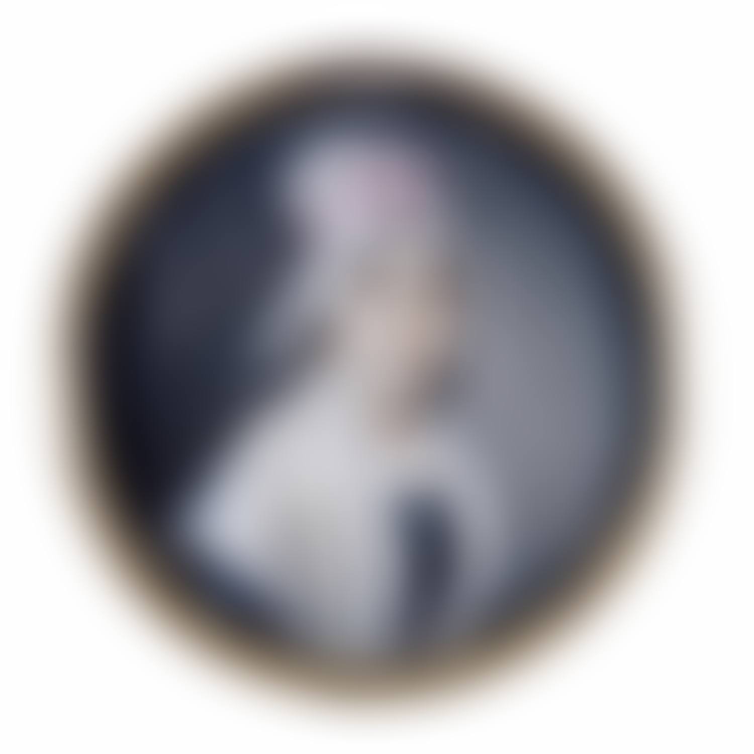 Portrait de femme au noeud rose (preview)