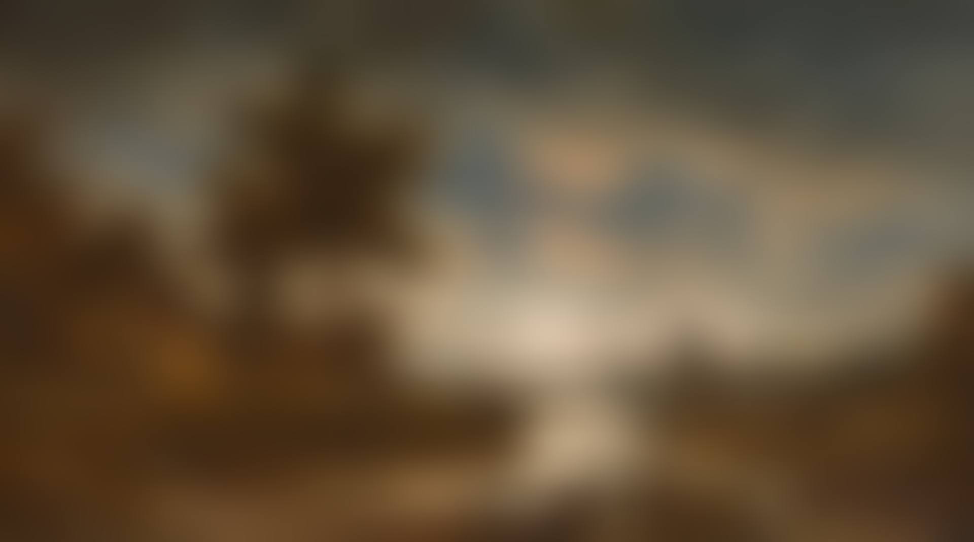 River landscape at full moon (preview)