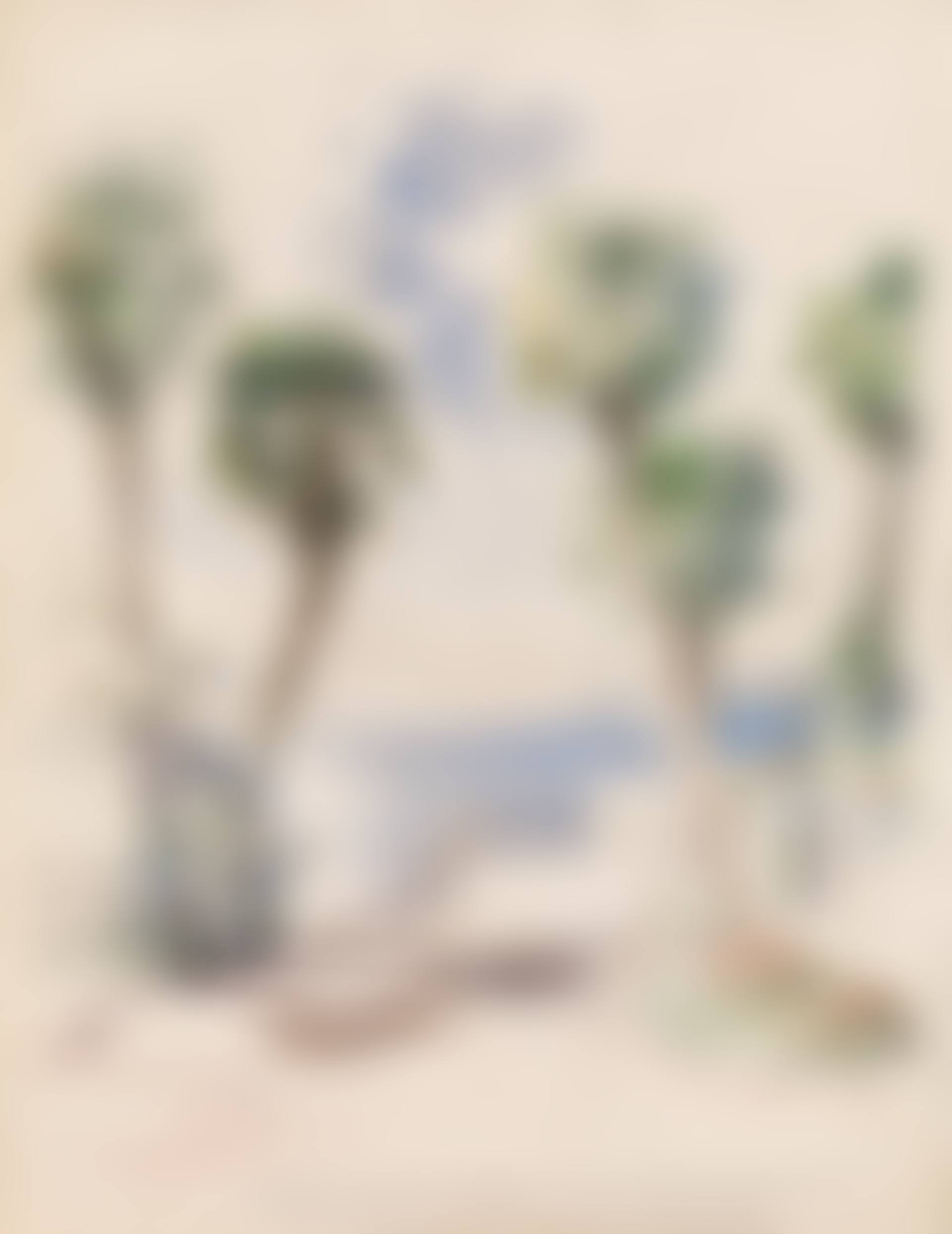 Coast landscape with palms (preview)