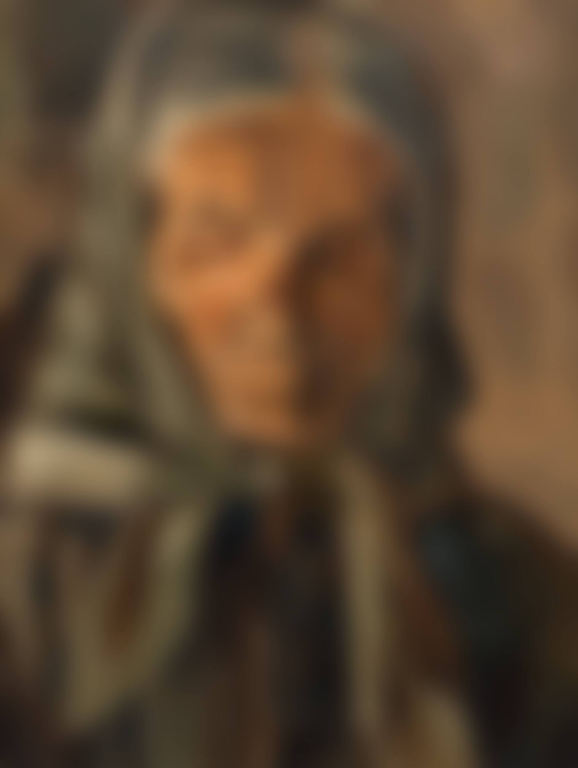 Porträt einer Bäuerin mit Kopftuch (preview)