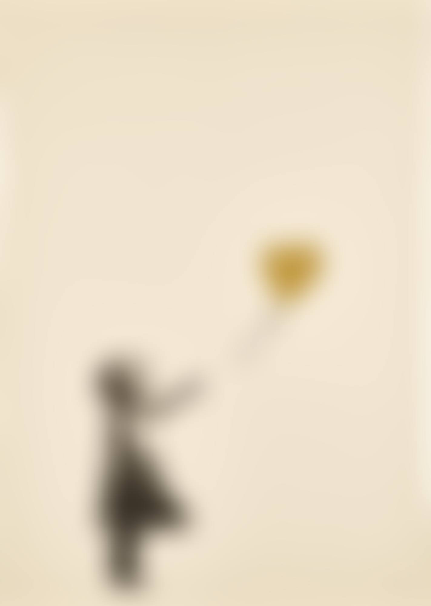 Girl with Balloon – Colour AP (Gold) (preview)