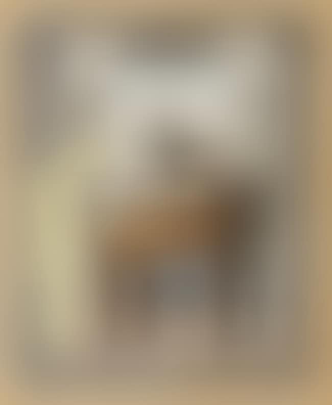 Compotier, Partition, Bouteille et Guitare devant une Fenêtre (preview)