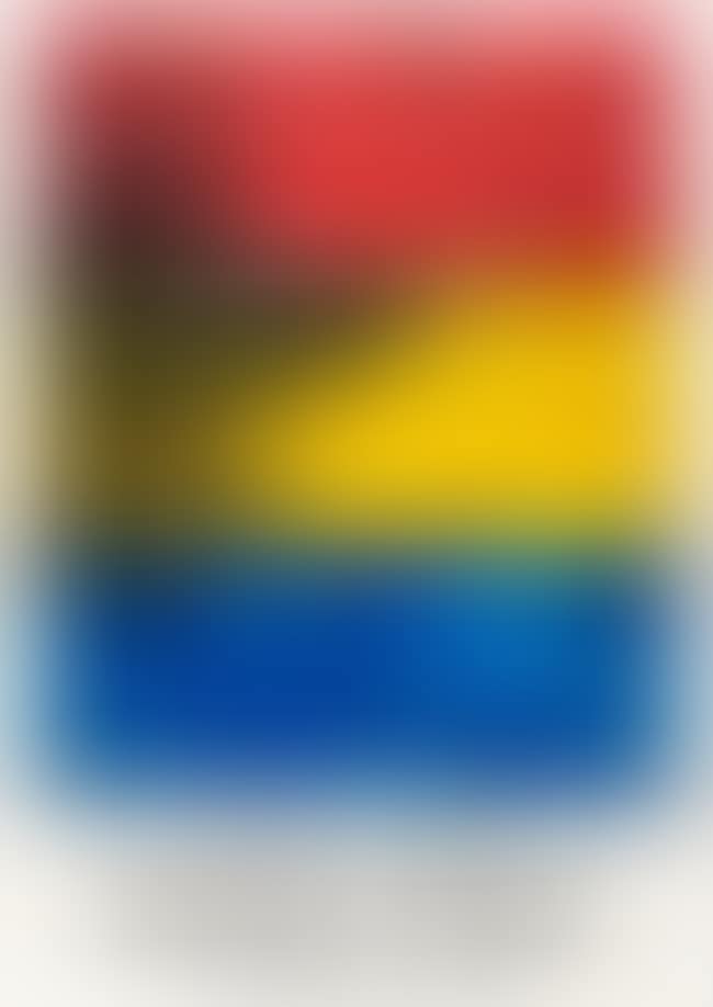 Painting with two balls, poster for the Amerika Haus Berlin (preview)