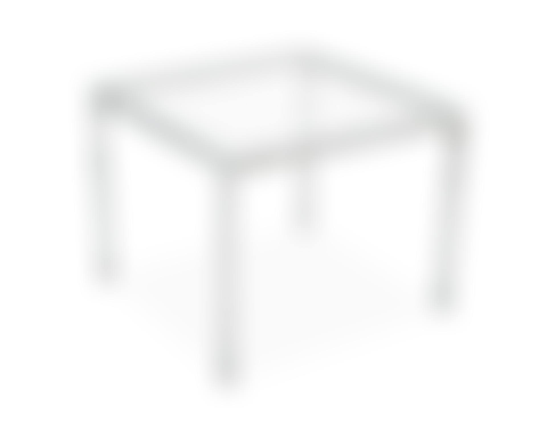 A Milo Baughman-style chrome and glass end table (preview)