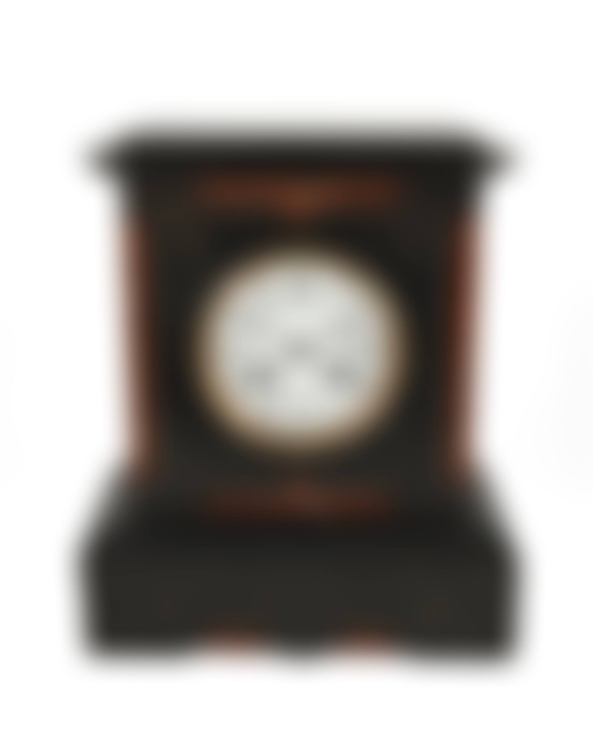 A Victorian slate and marble mantle clock (preview)