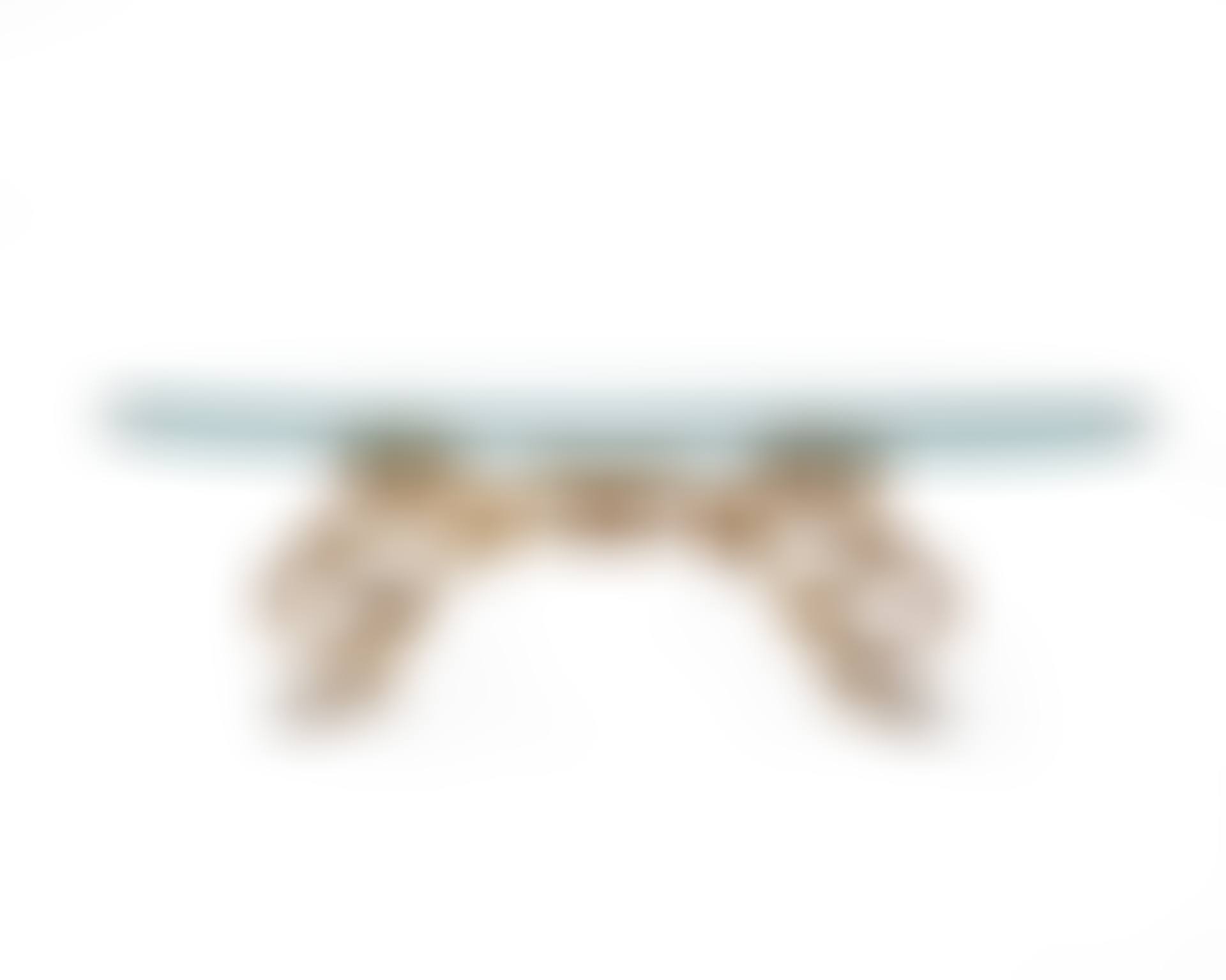 A gilt-iron and glass coffee table (preview)
