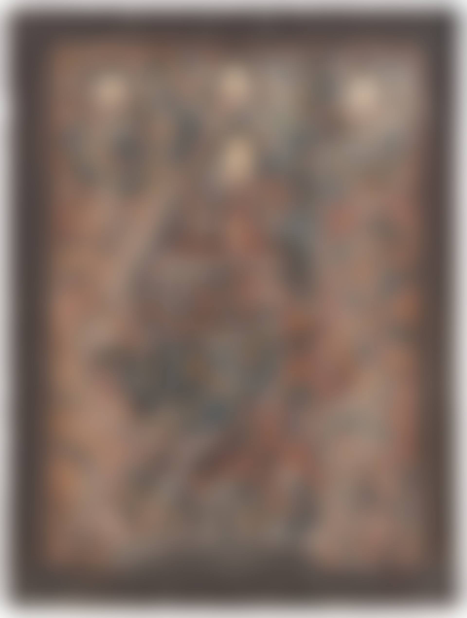 An "Our Lady of Immaculate Conception" carved wood retablo (preview)