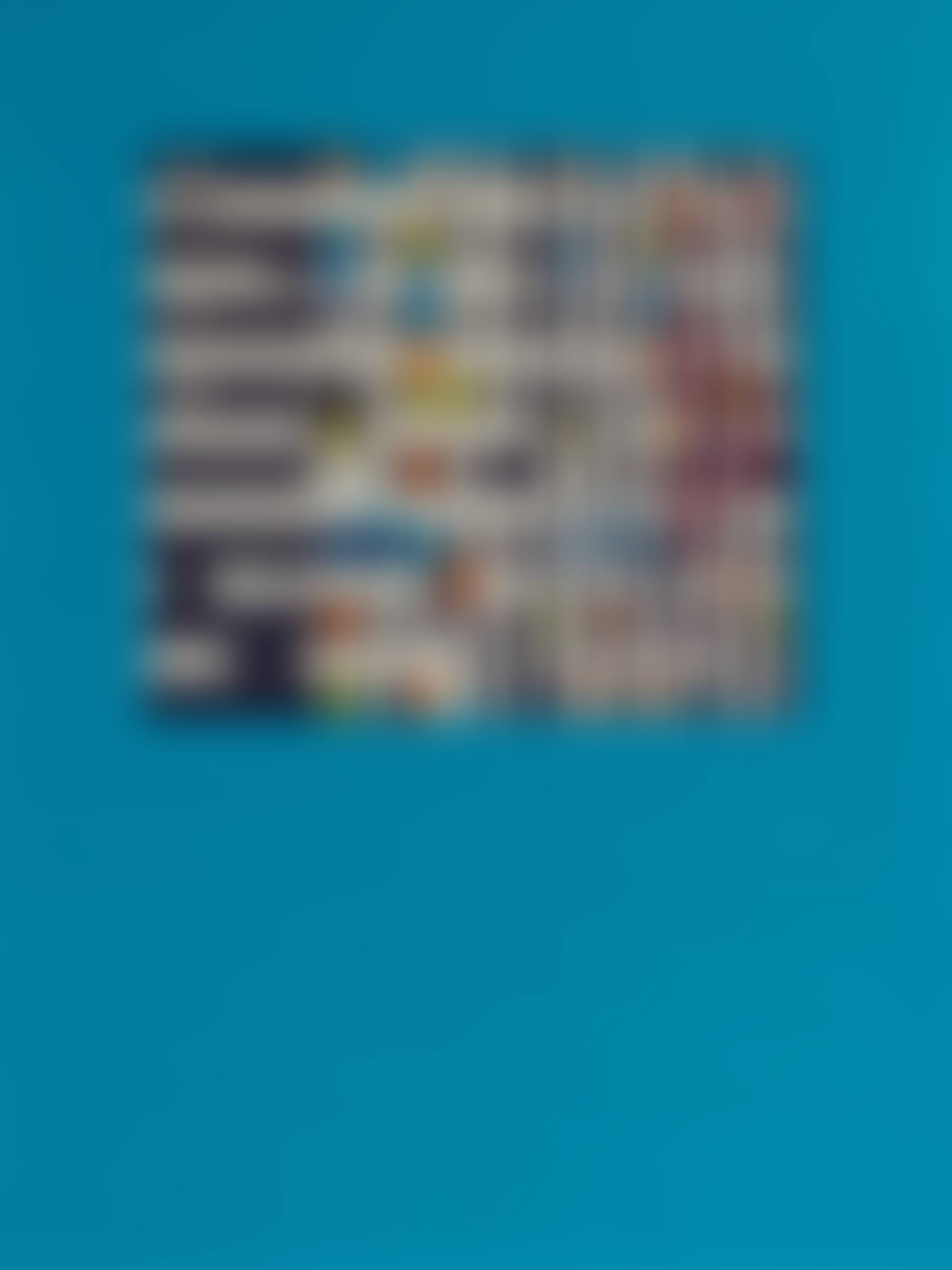 Geometric abstract on a blue background (preview)