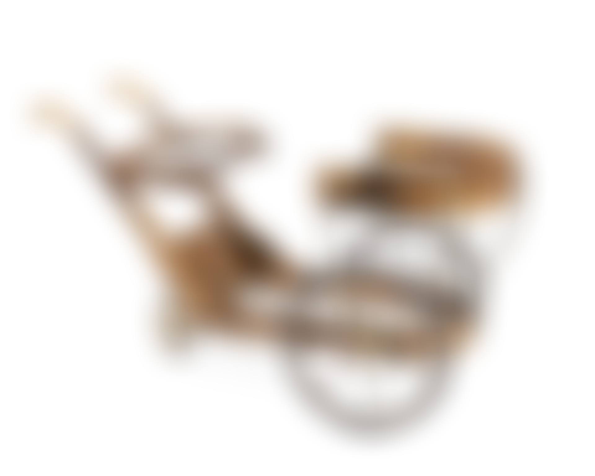An Aldo Tura goatskin trolly bar cart (preview)