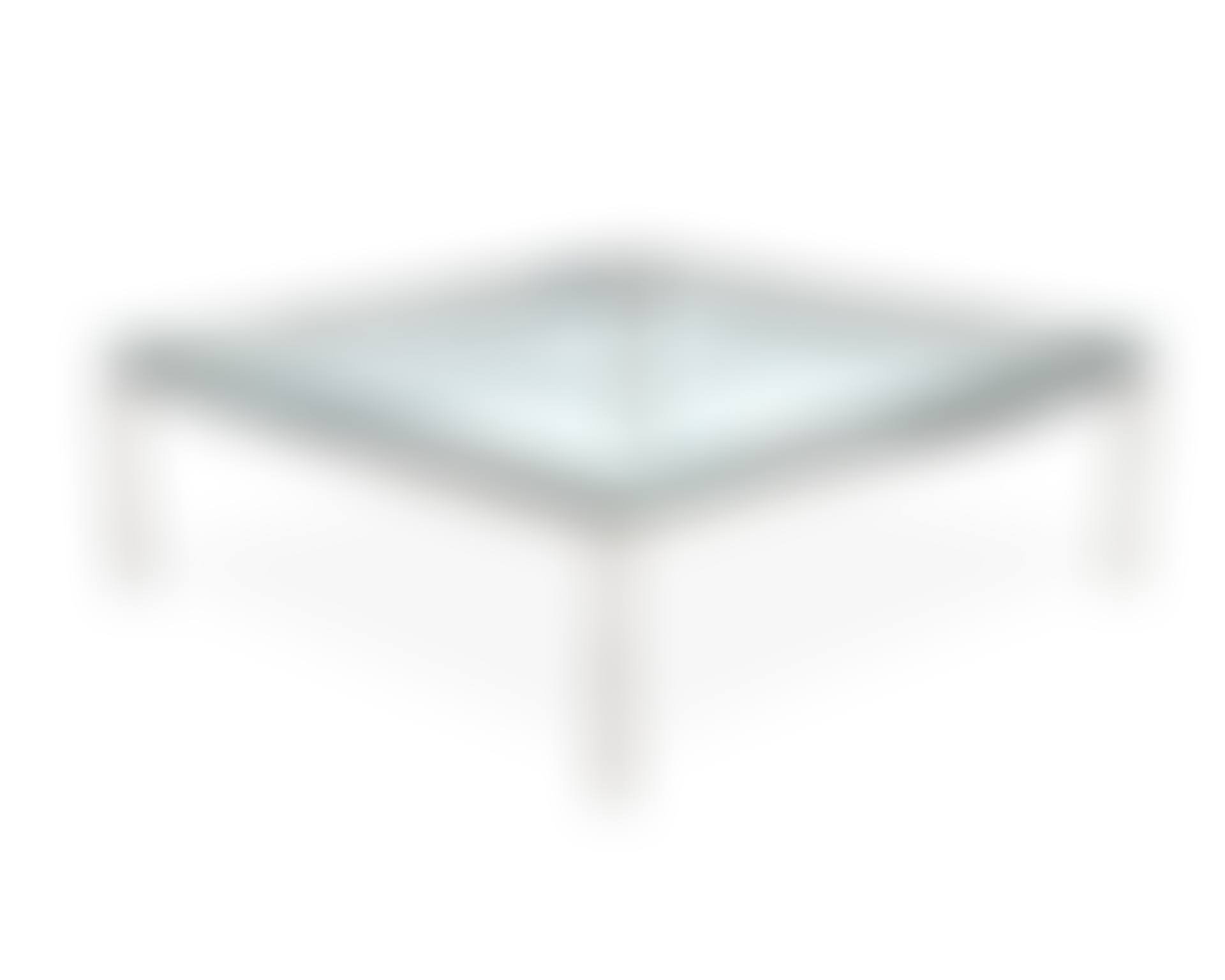 A large chromed steel cocktail table (preview)