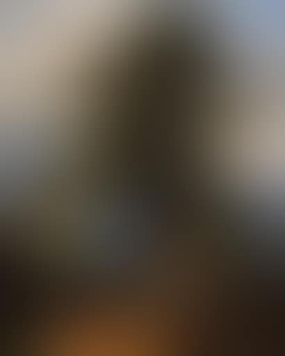 Mountainous landscape with a large tree, animated by a mythological scene (preview)