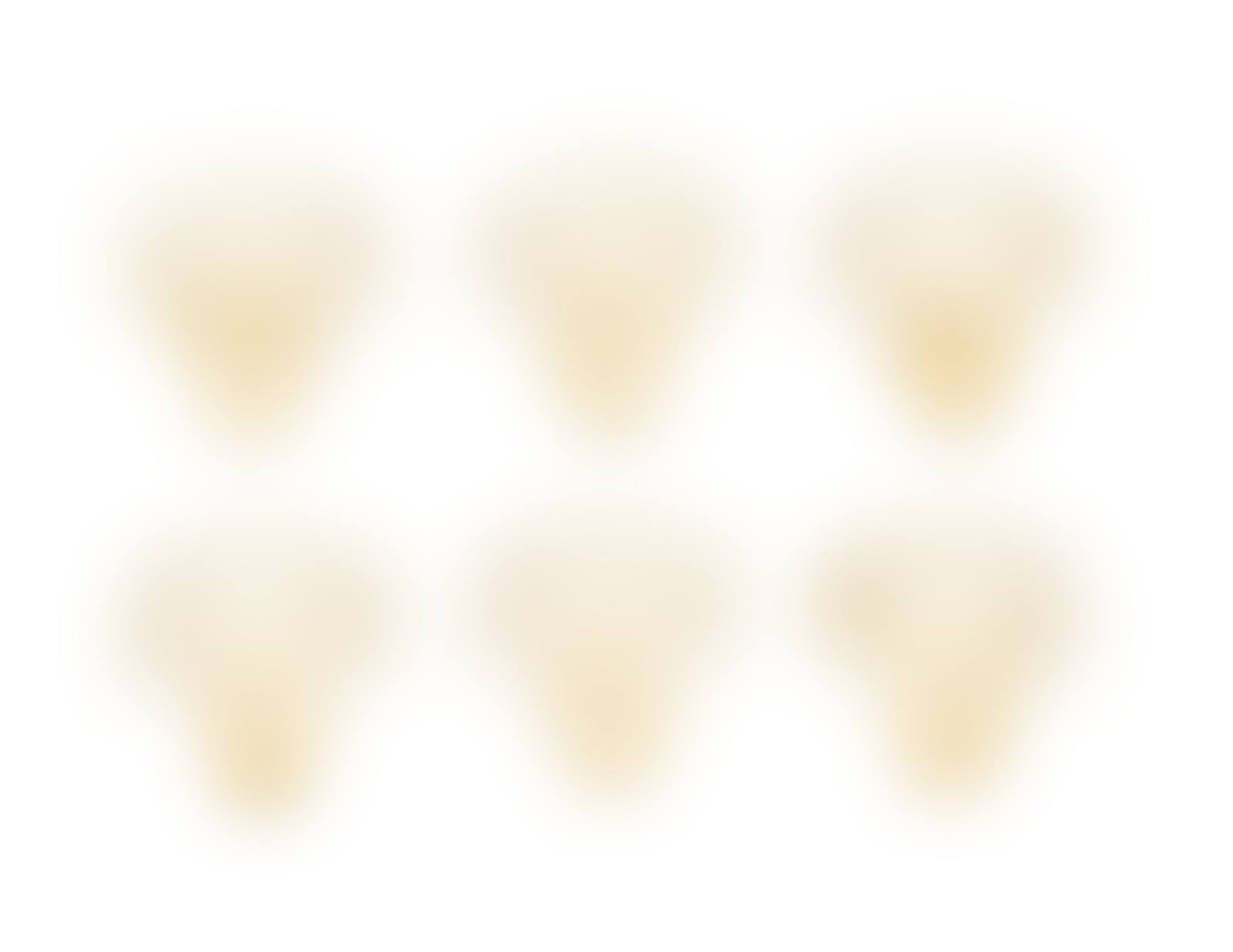 A Group of Six Murano Glass Shell-form Wall Sconces (preview)