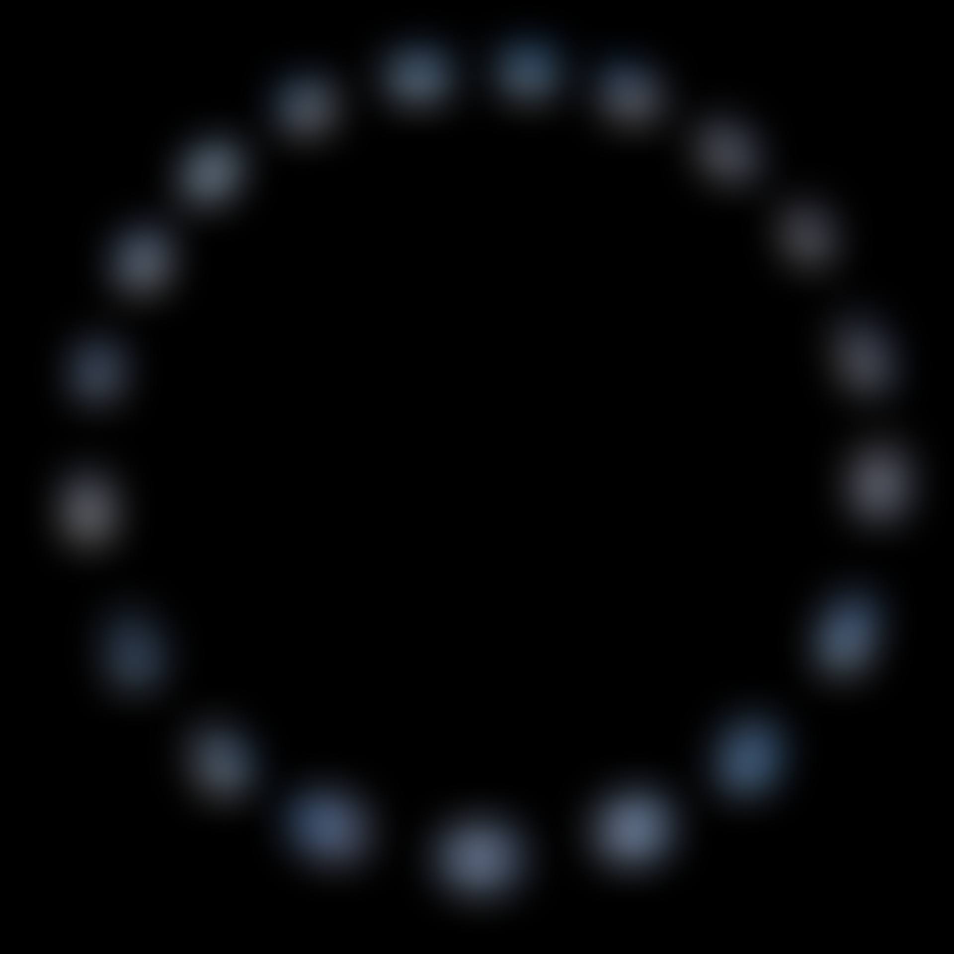 Suite of Nineteen Blue Moonstones (preview)