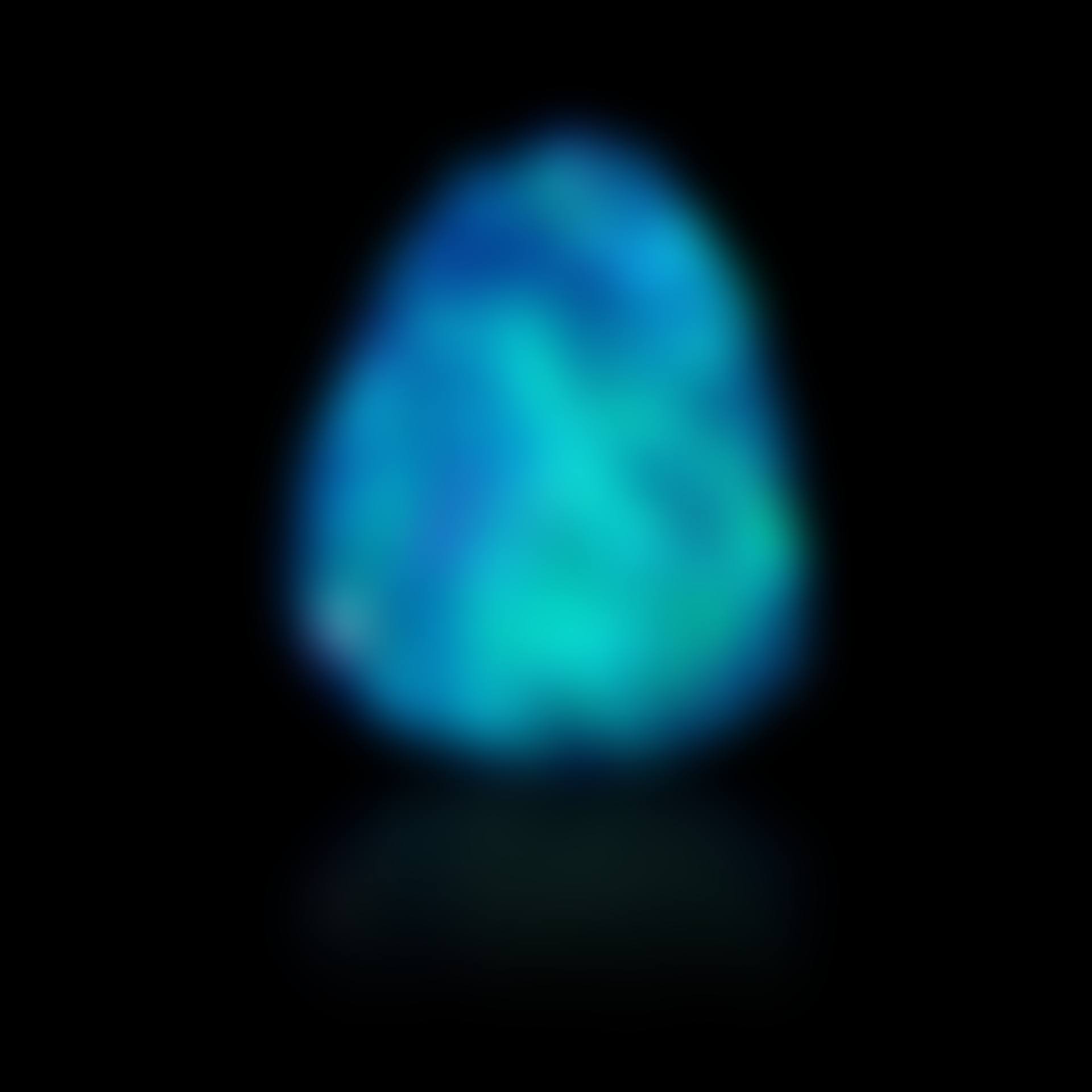 Fine Double-sided Blue-green on Black Crystal Opal (preview)