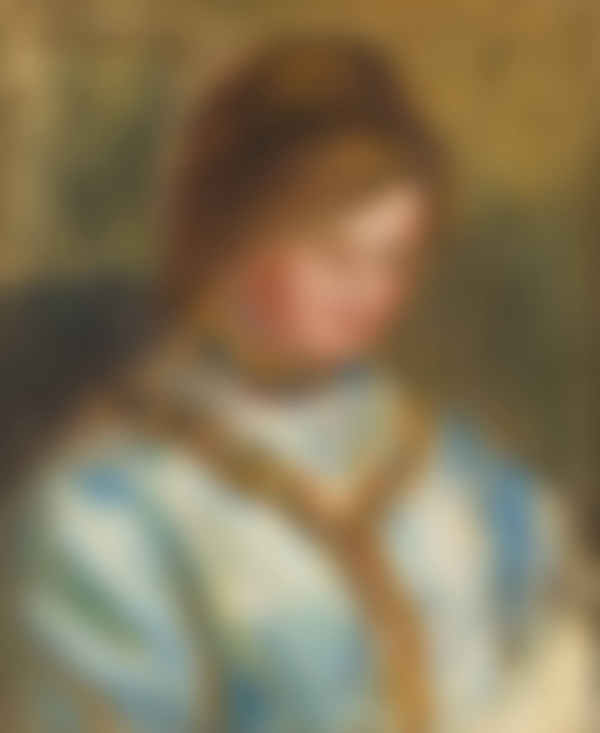 Femme au corsage bleu—Fragment (preview)