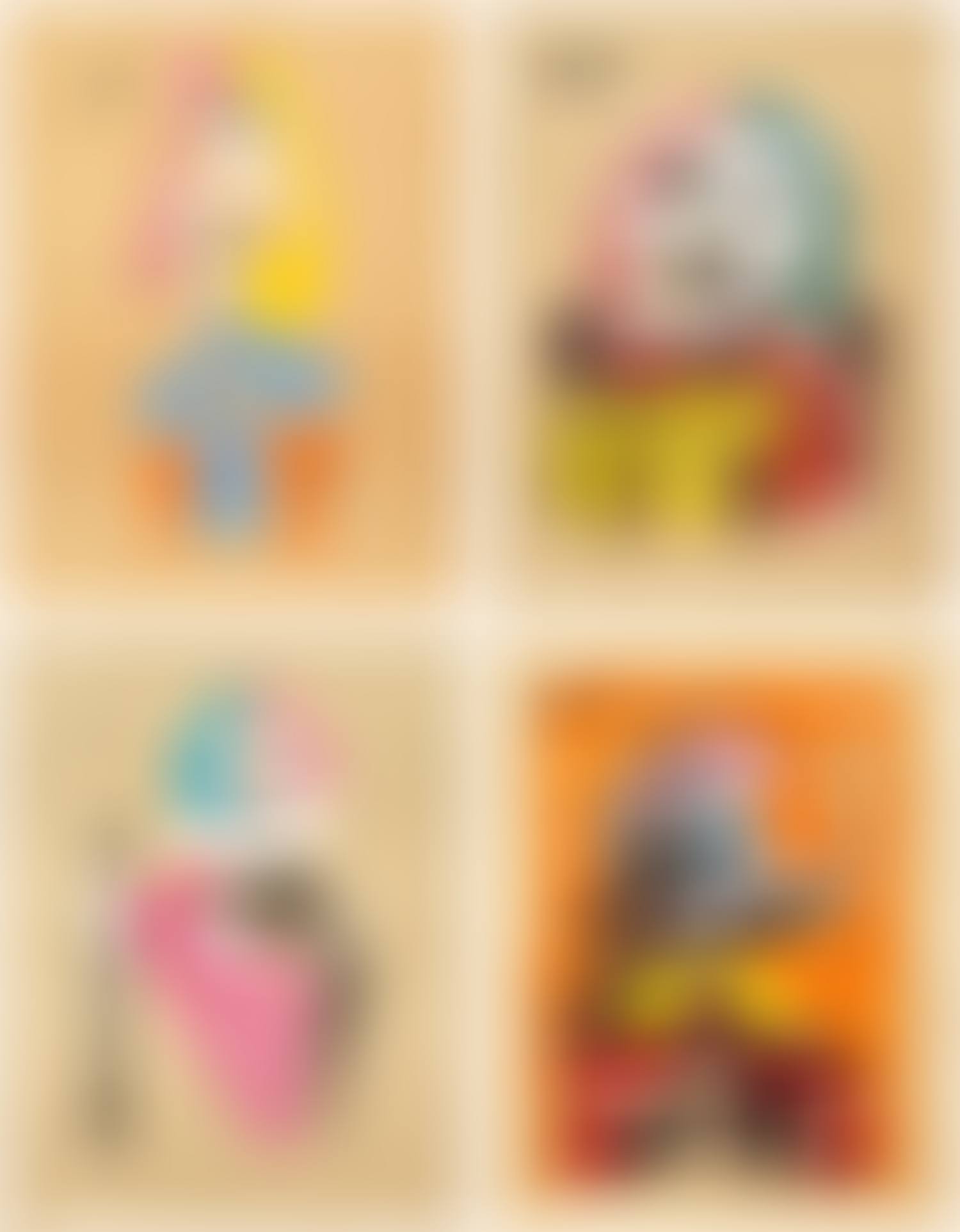 Portraits imaginaire (Imaginary Portraits): four plates (preview)