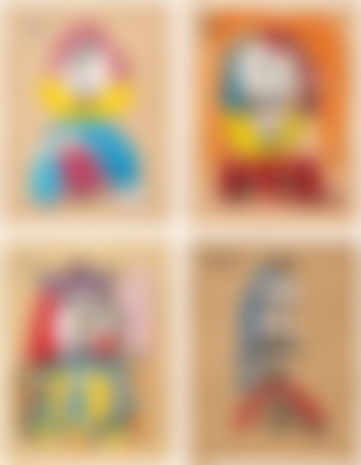 Portraits imaginaire (Imaginary Portraits): four plates (preview)