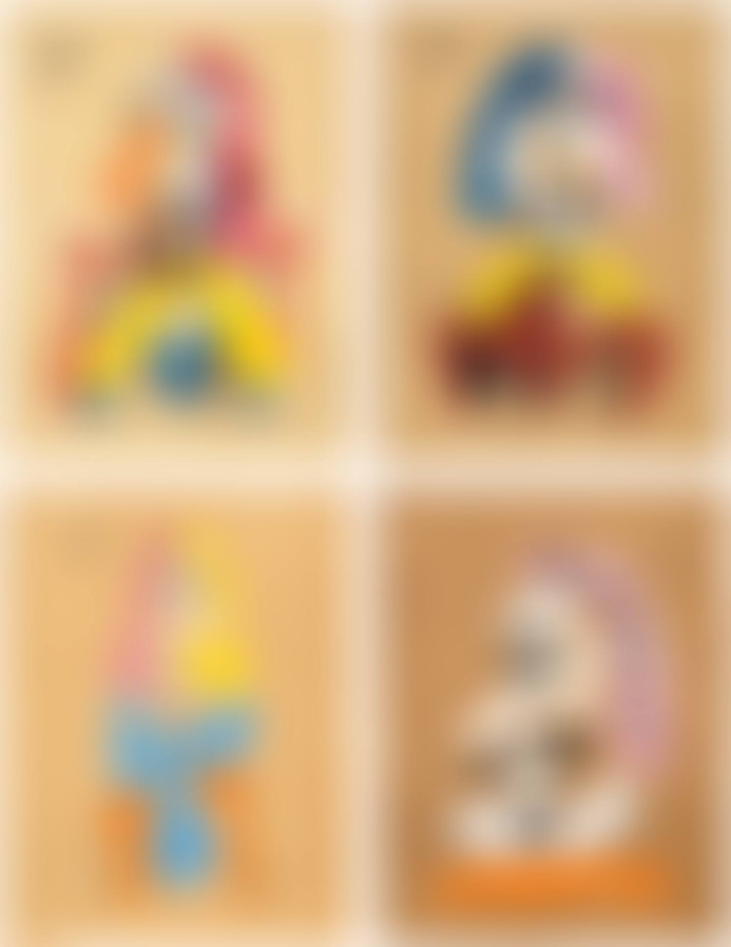 Portraits imaginaire (Imaginary Portraits): four plates (preview)