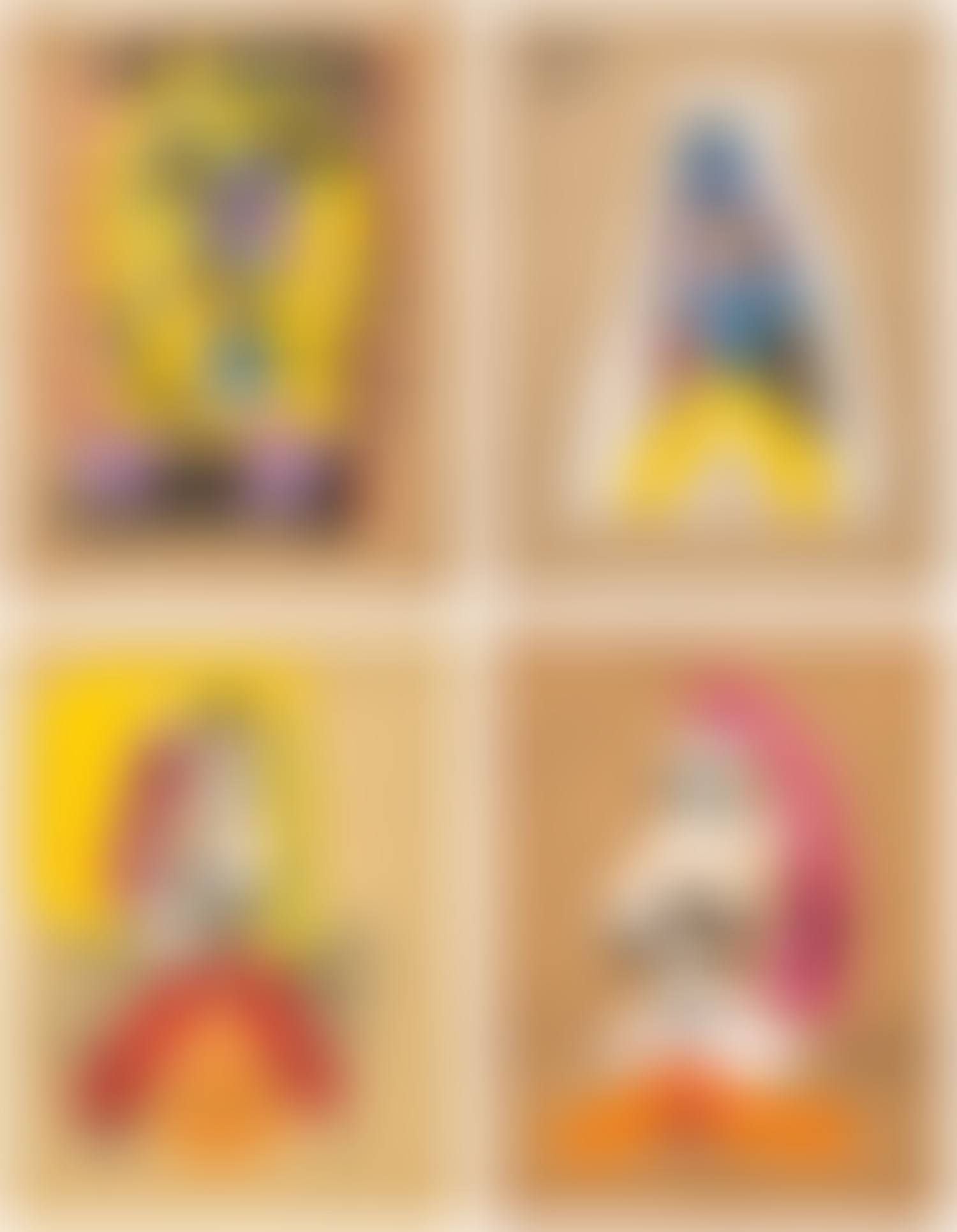 Portraits imaginaire (Imaginary Portraits): four plates (preview)