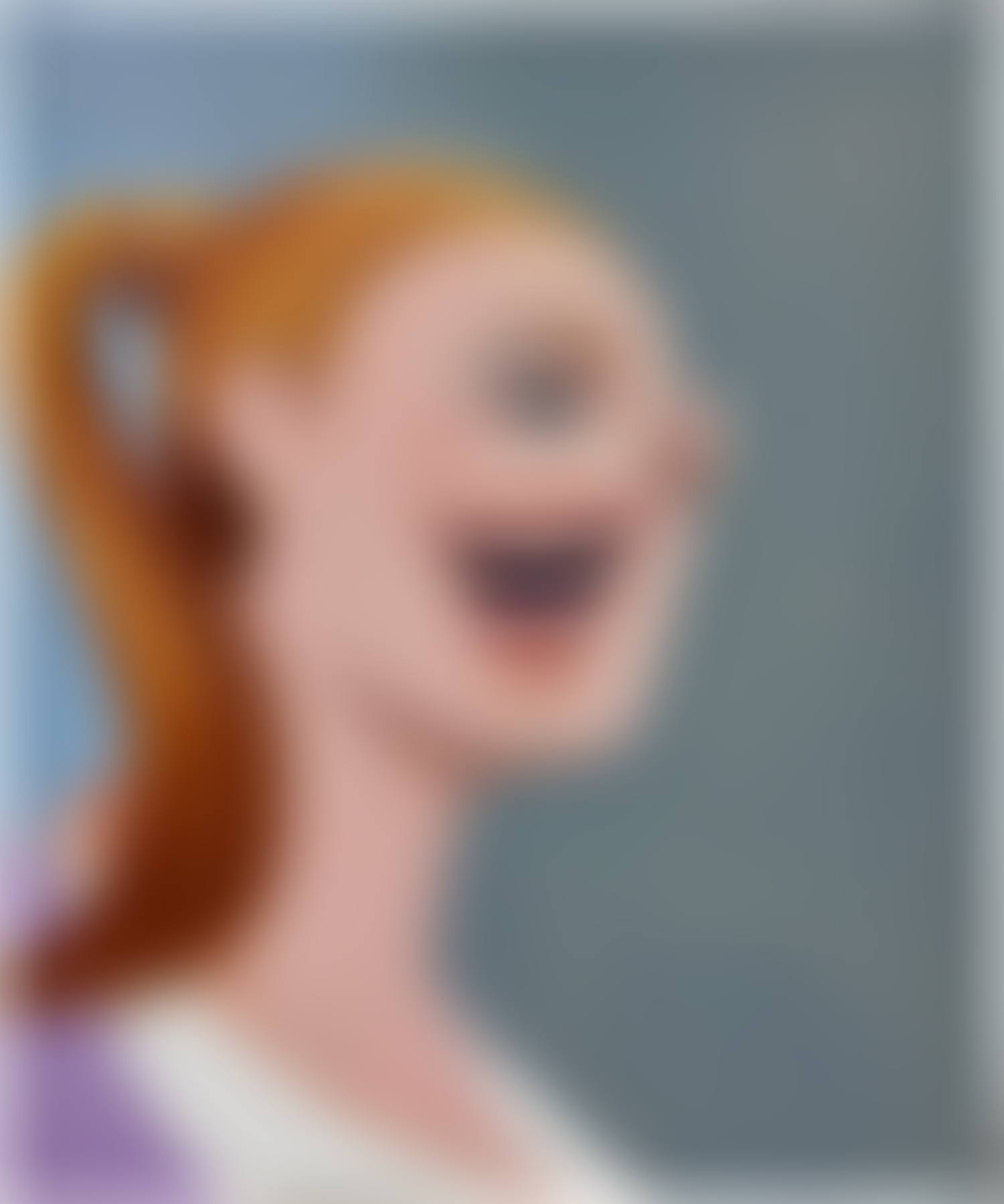 Smiling Girl With Ponytail (preview)