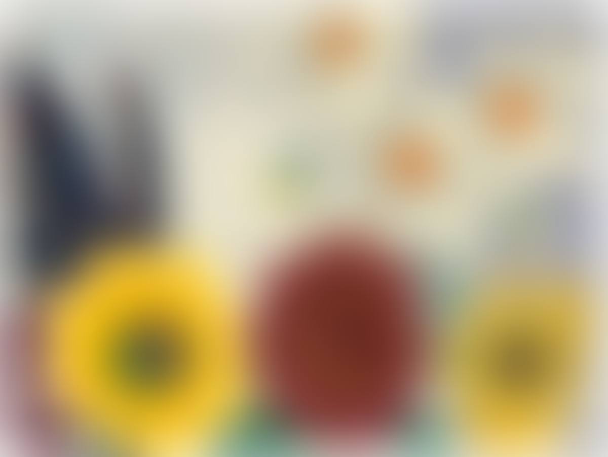 Sunflowers and dahlias (preview)
