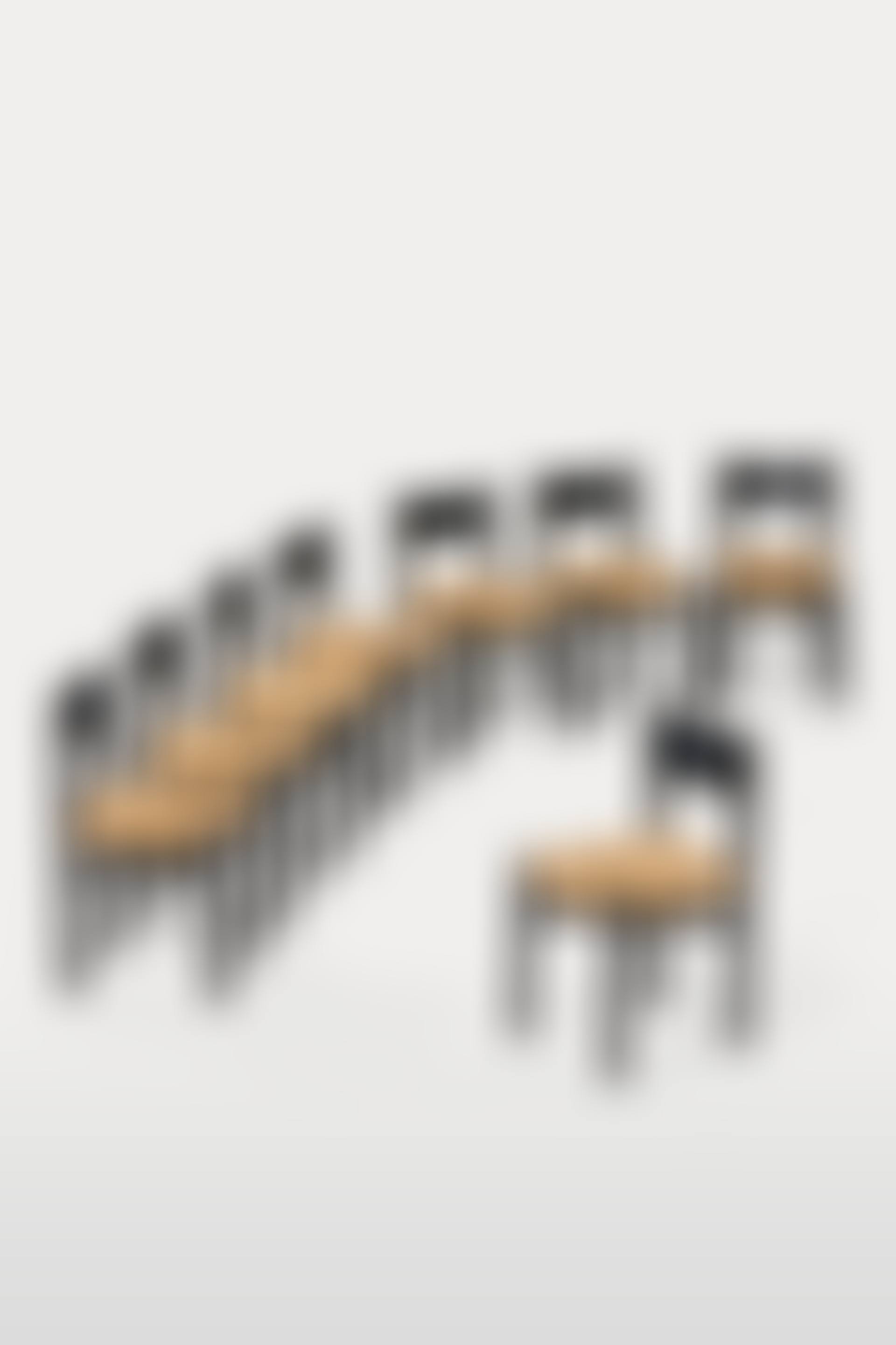 SET OF EIGHT "MÉRIBEL" SIDE CHAIRS, CIRCA (preview)