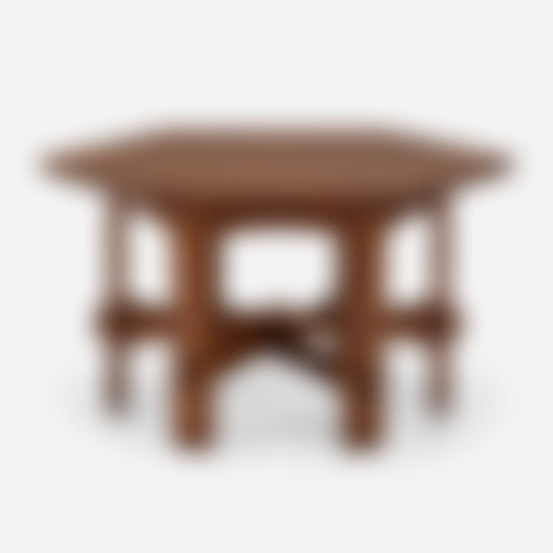 Hexagonal library table, model 625 (preview)
