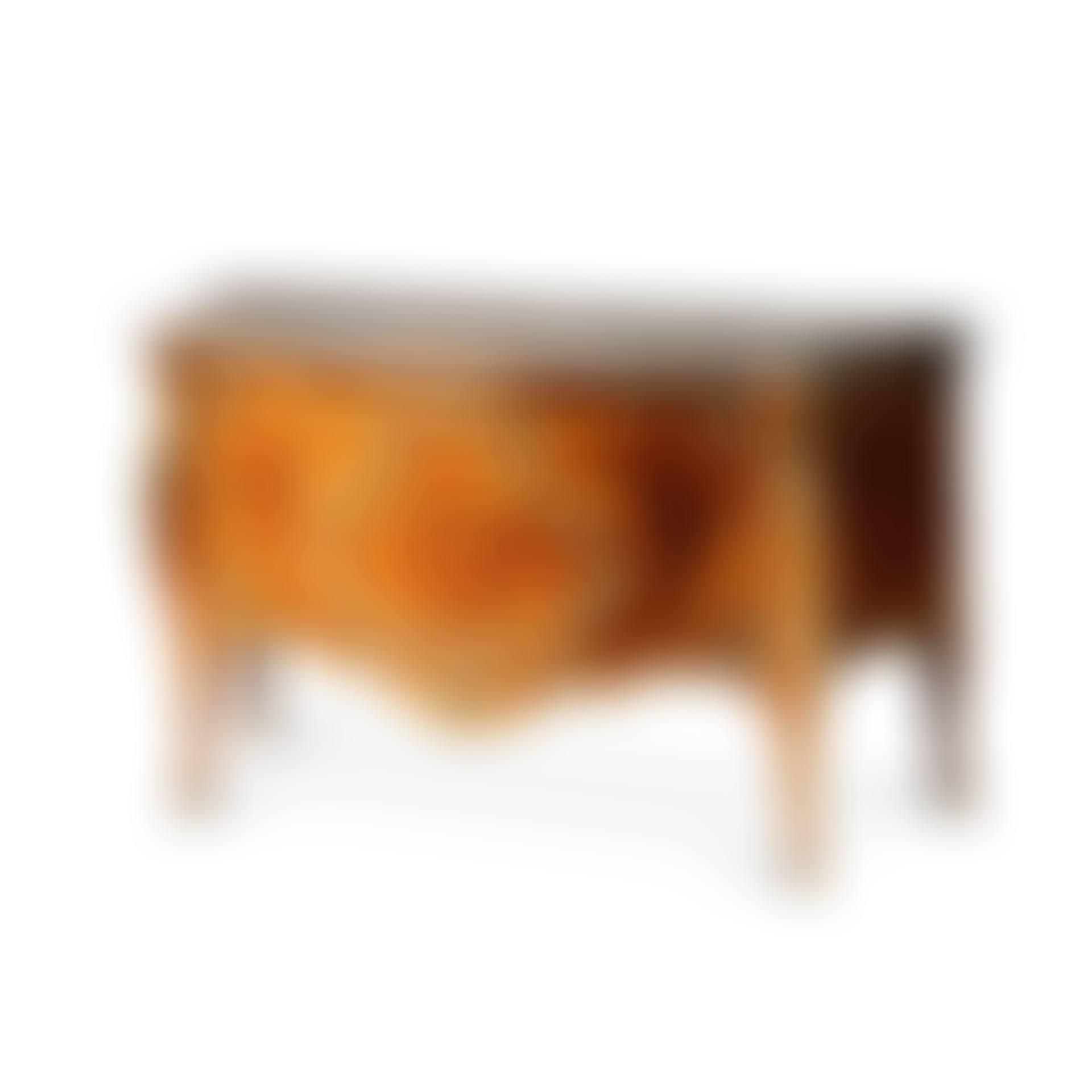 Commode en placage de satiné, amarante et bronze doré d'époque Louis XV, vers , estampillle de BVRB, provenant du château de Bellevue (preview)