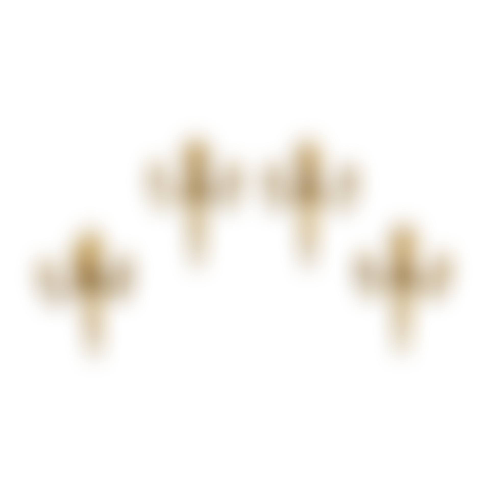 A set of four Louis XVI gilt-bronze three-light wall-lights (preview)
