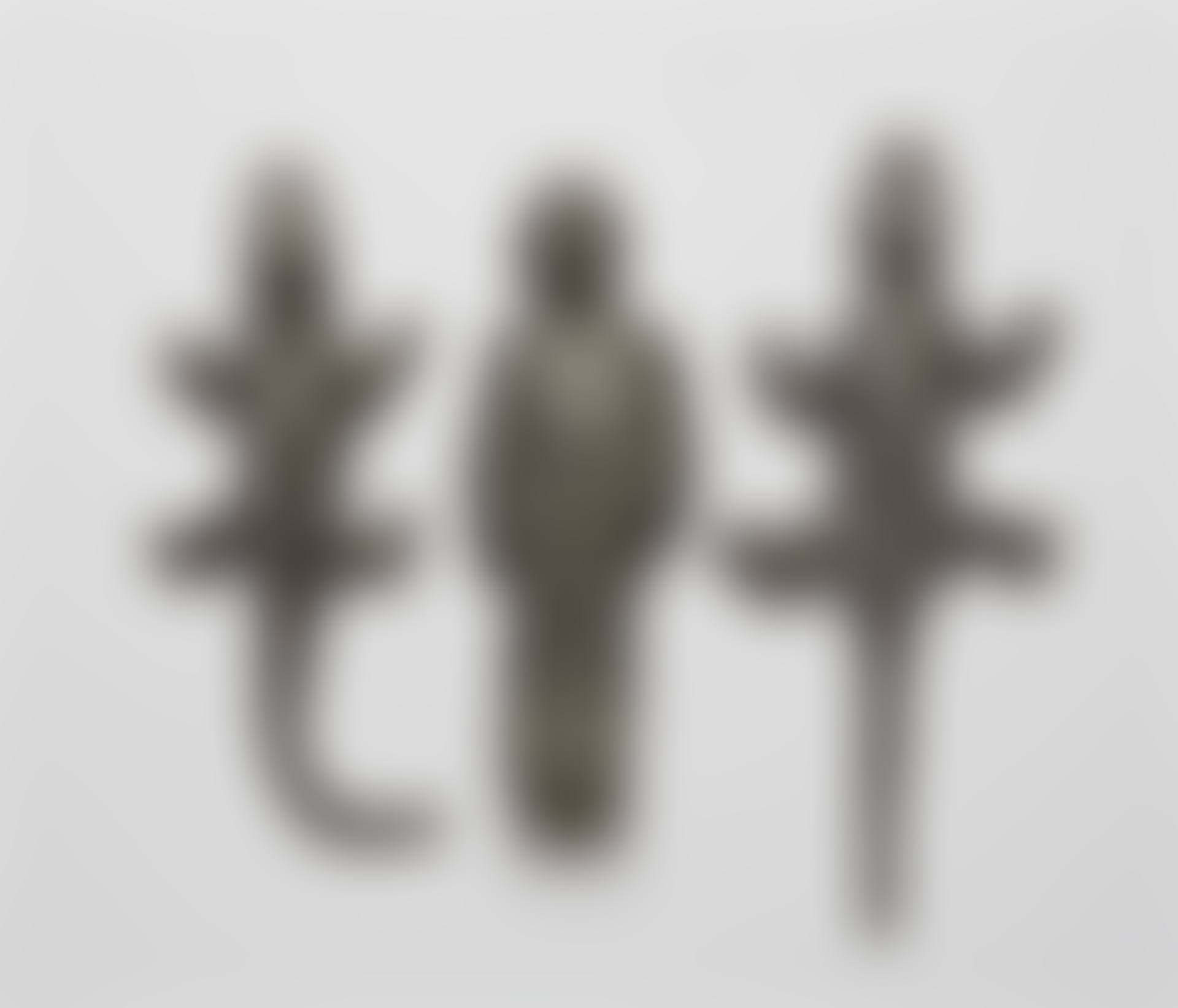 Zwei Echsen mit Mann (Two Lizards and a Man) (preview)