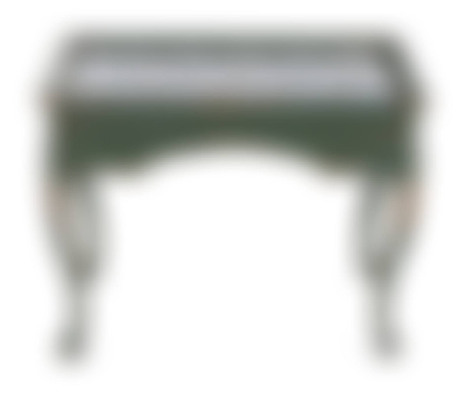 A Queen Anne Style Painted Tile Top Tea Table (preview)