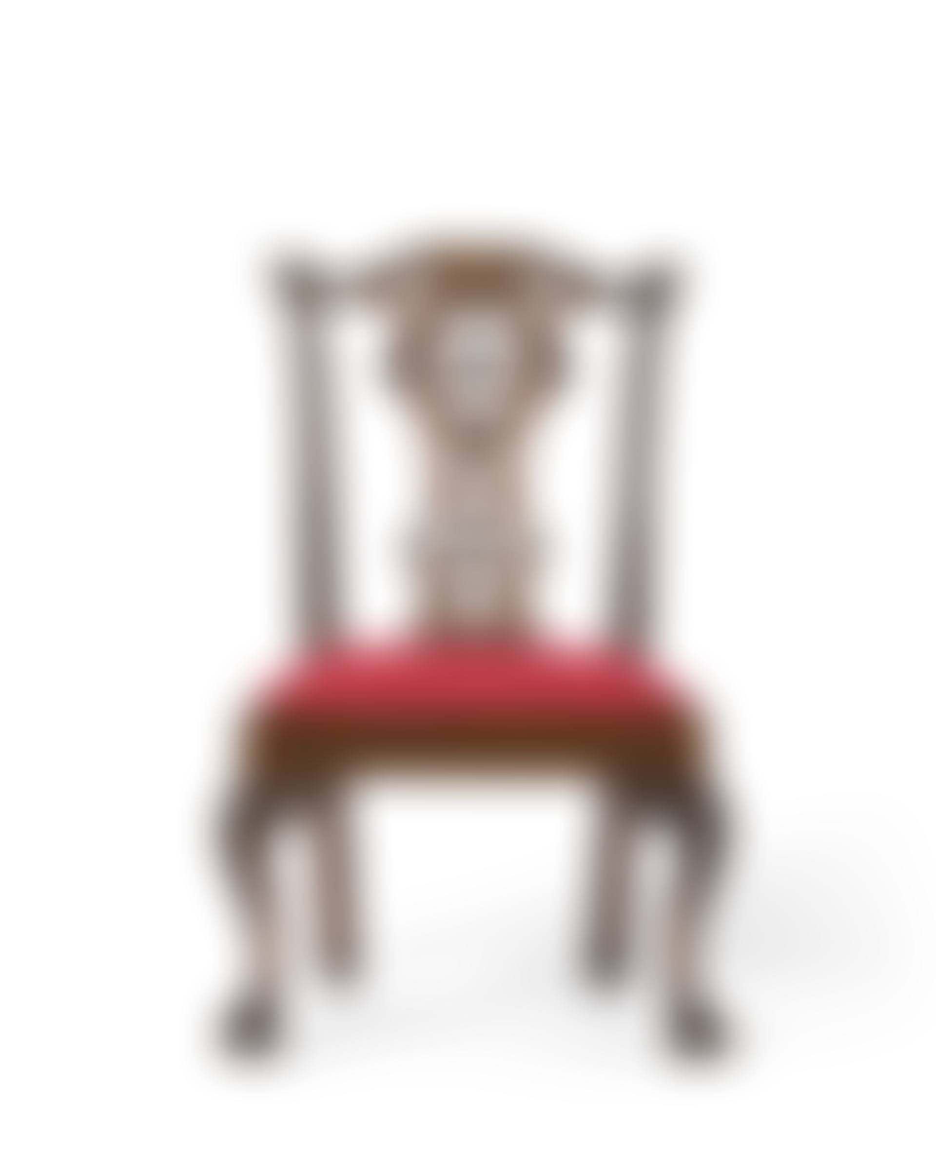 THE JOHN DICKINSON CHIPPENDALE CARVED MAHOGANY SIDE CHAIR (preview)