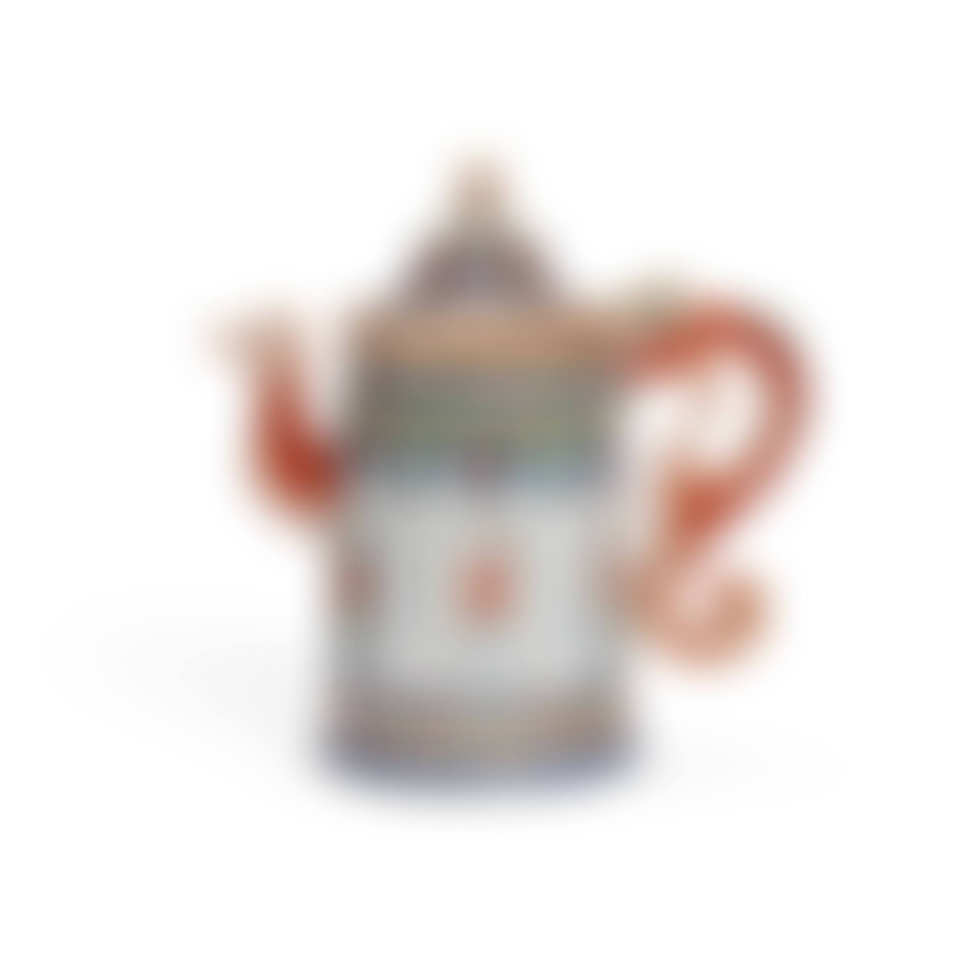 A CHINESE EXPORT PORCELAIN ROSE-VERTE "EUROPEAN SUBJECT" COFFEE-POT AND COVER (preview)