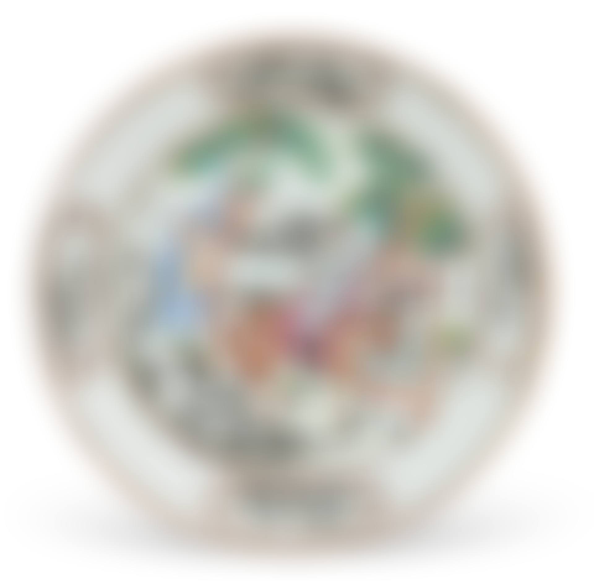 A CHINESE EXPORT PORCELAIN "DON QUIXOTE" PLATE (preview)