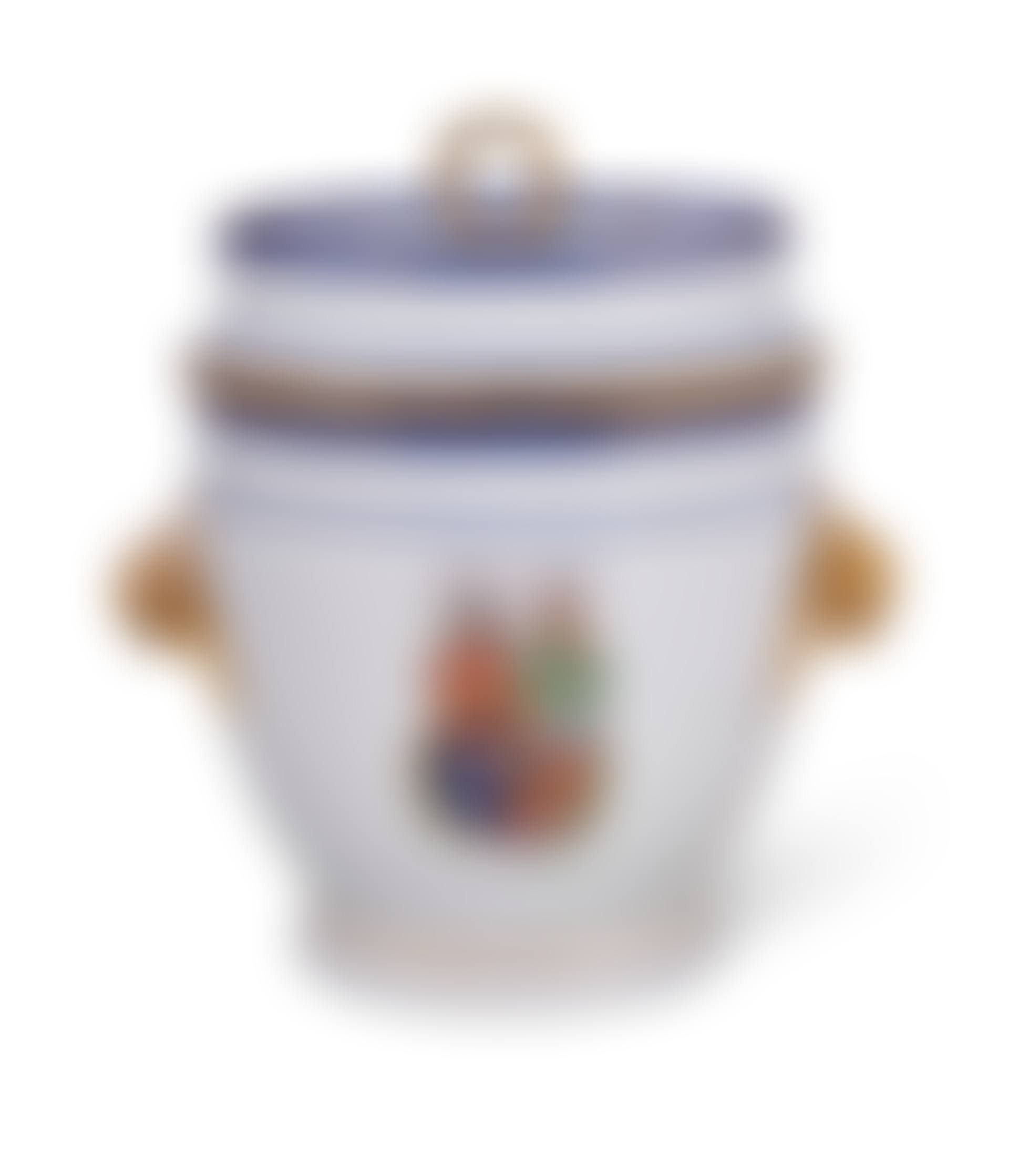 A CHINESE EXPORT PORCELAIN "SCOTTISH MARKET" ARMORIAL ICE PAIL, COVER AND LINER (preview)
