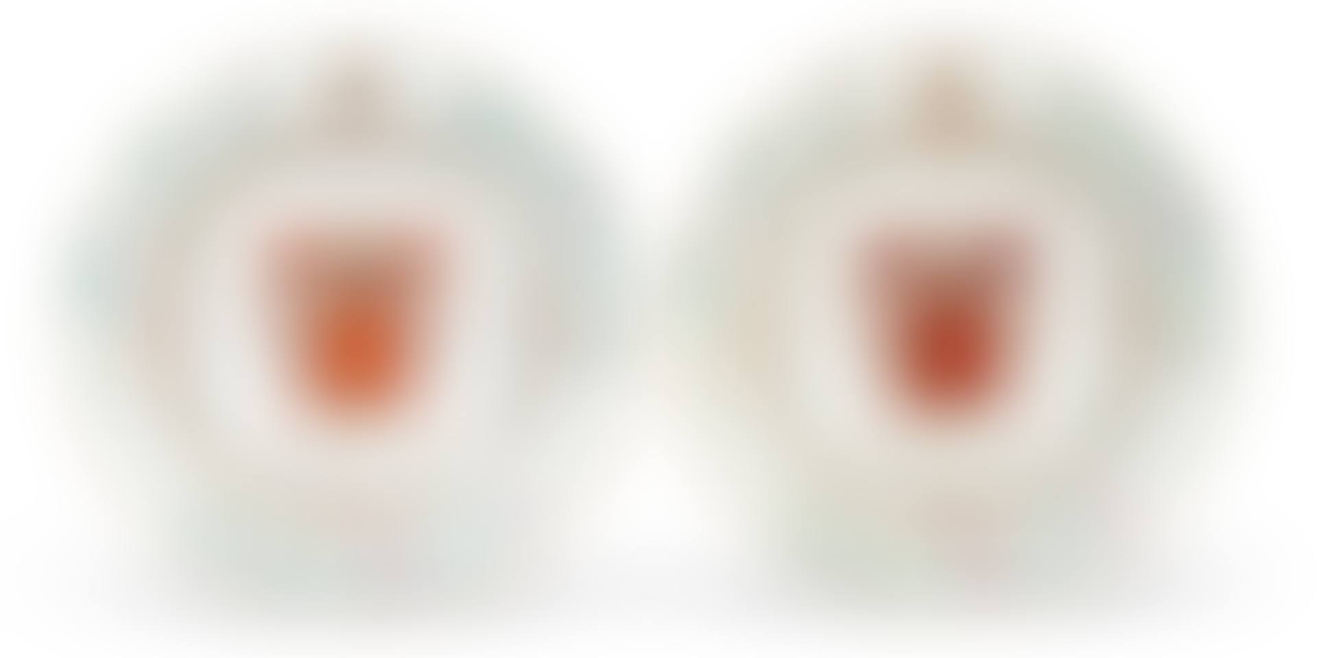 A PAIR OF CHINESE EXPORT PORCELAIN "SCOTTISH MARKET" ARMORIAL CHARGERS (preview)