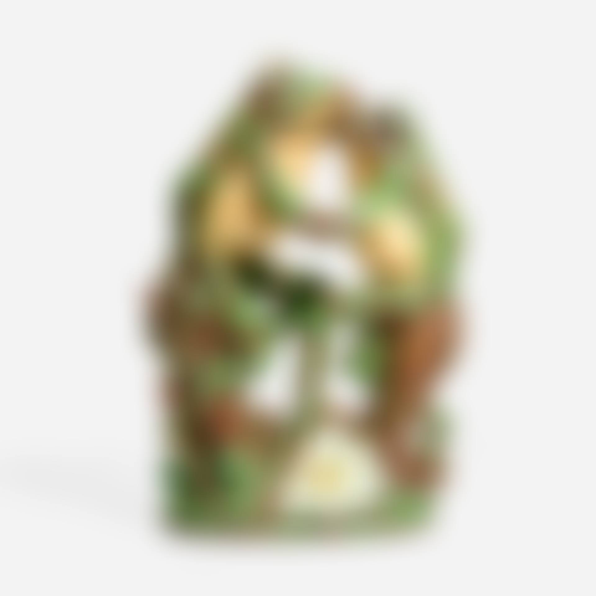 Rare and Large Coppertone Dancing Frogs garden ornament (preview)