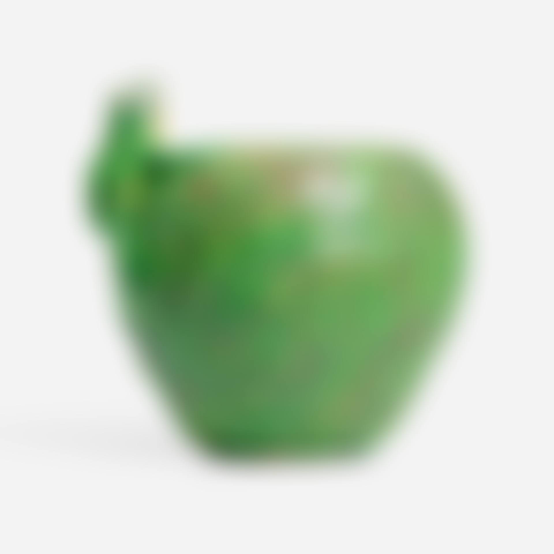 Coppertone vase with a frog and arrowhead leaves (preview)