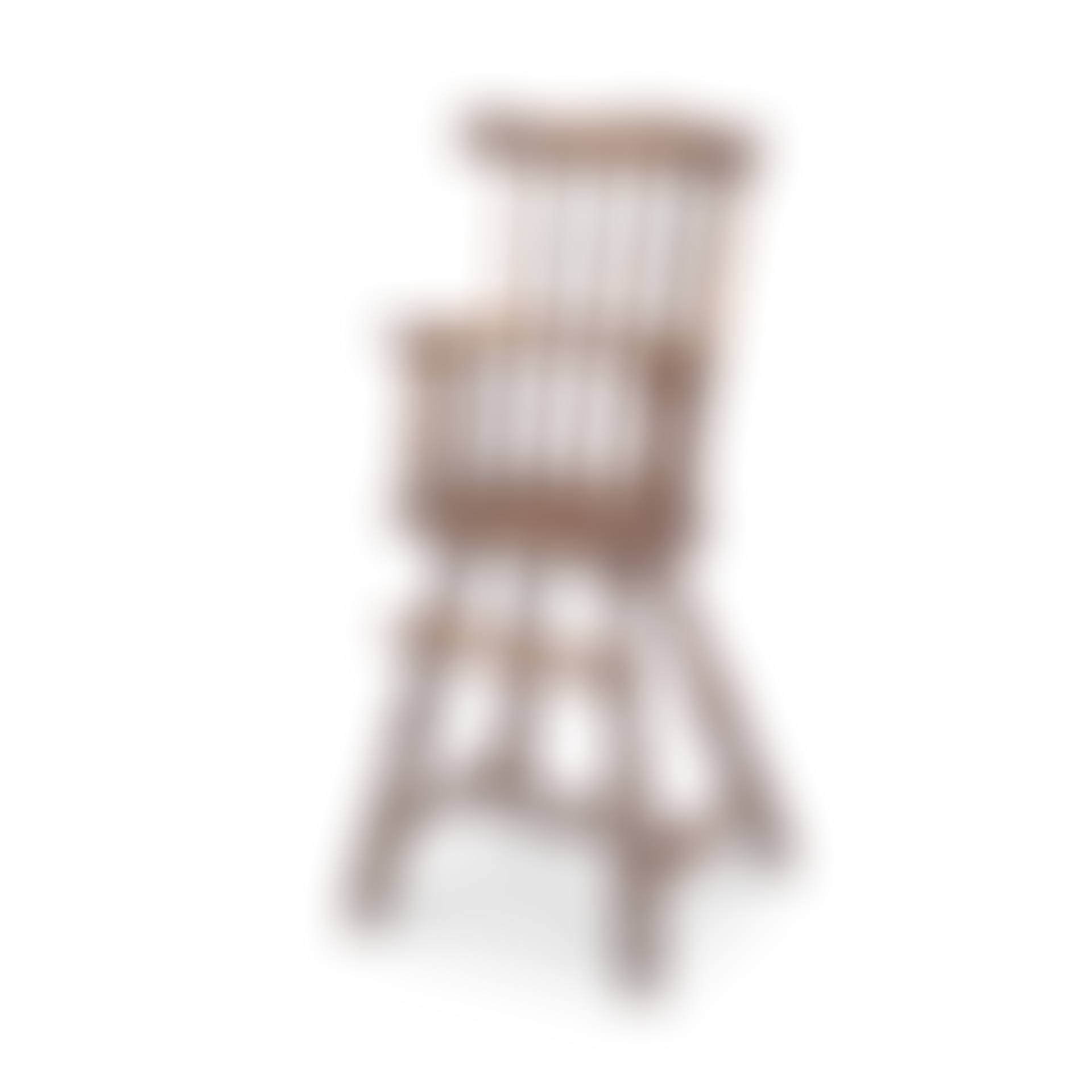The Wister Family Brown-Painted Scroll-Carved Comb-Back Windsor High Chair, Philadelphia, Pennsylvania (preview)