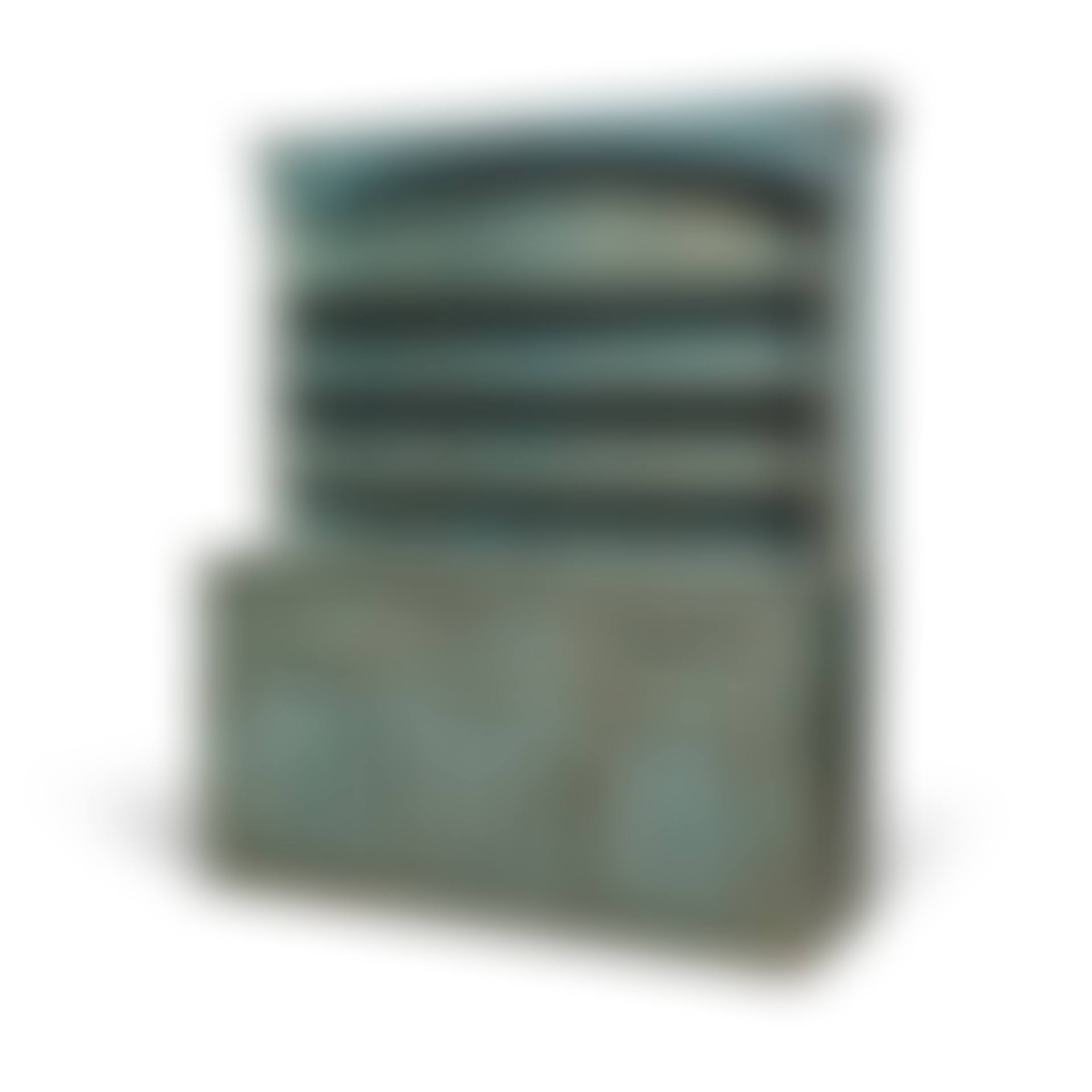 A Federal Blue Painted Step-Back Cupboard, New England (preview)