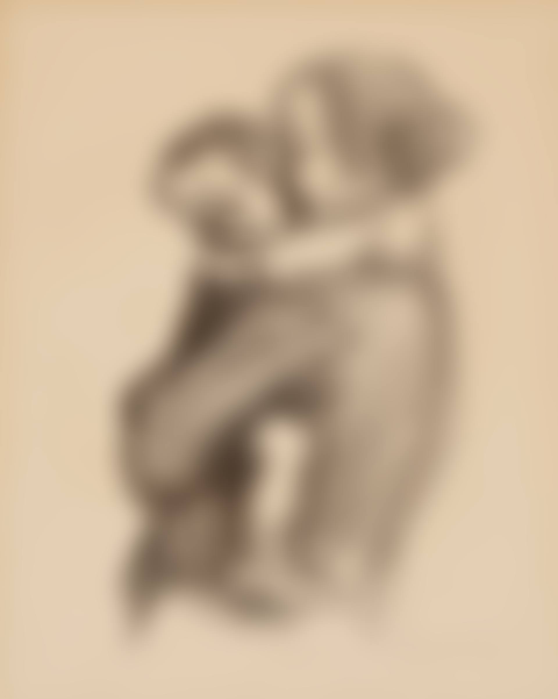 Mutter mit jungen (Klipstein 246, Knesebeck 258) (preview)