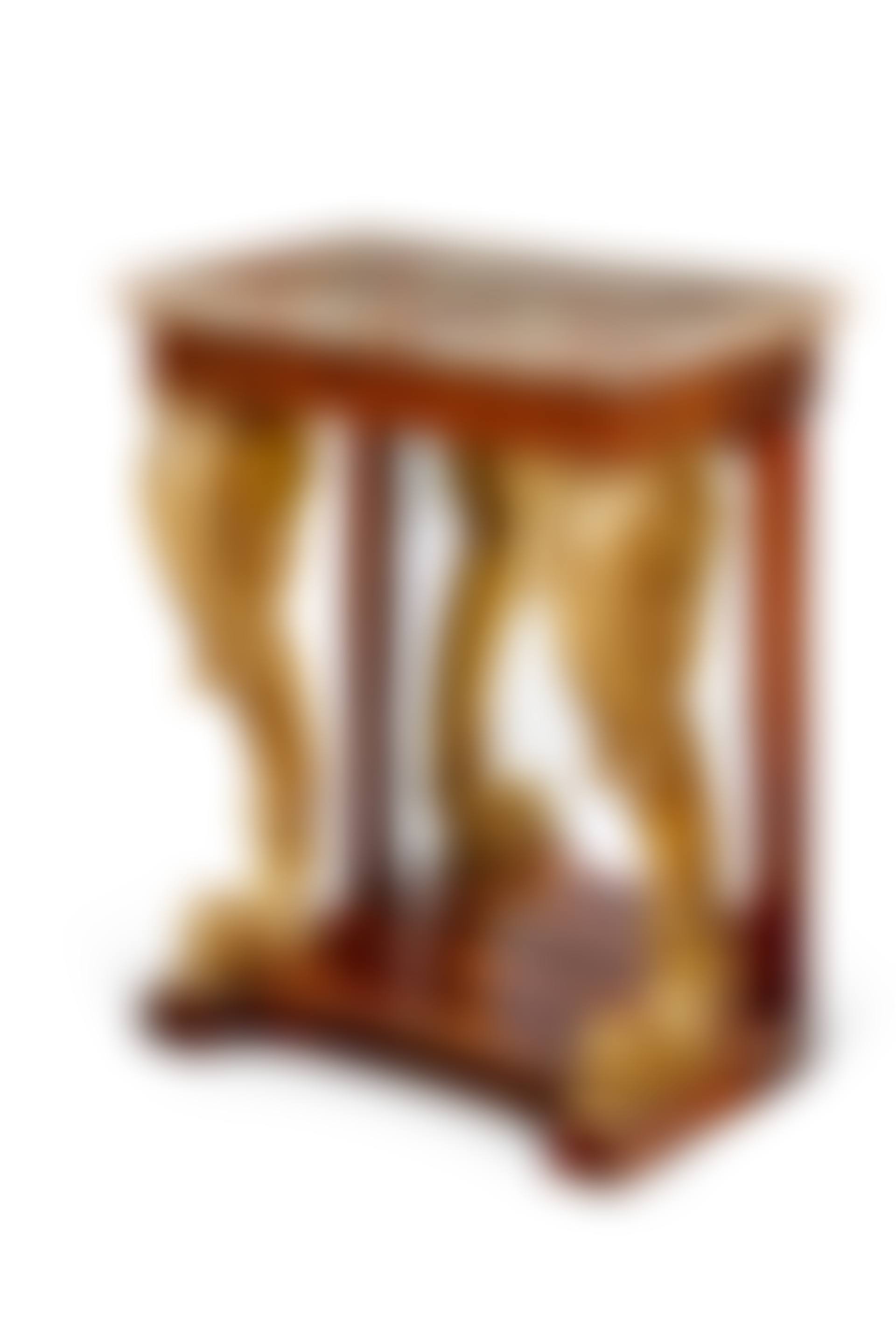 A GEORGE IV PARCEL-GILT, BRAZILIAN ROSEWOOD CONSOLE TABLE (preview)
