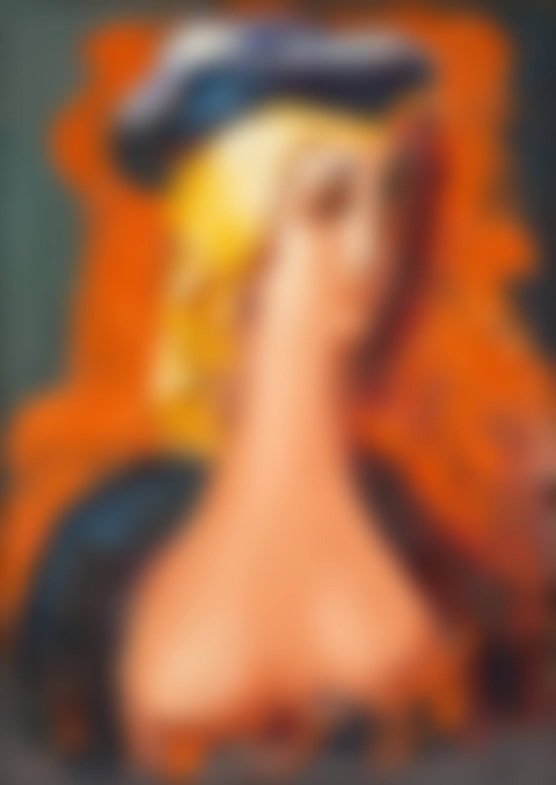 Woman in Blue Hat (preview)