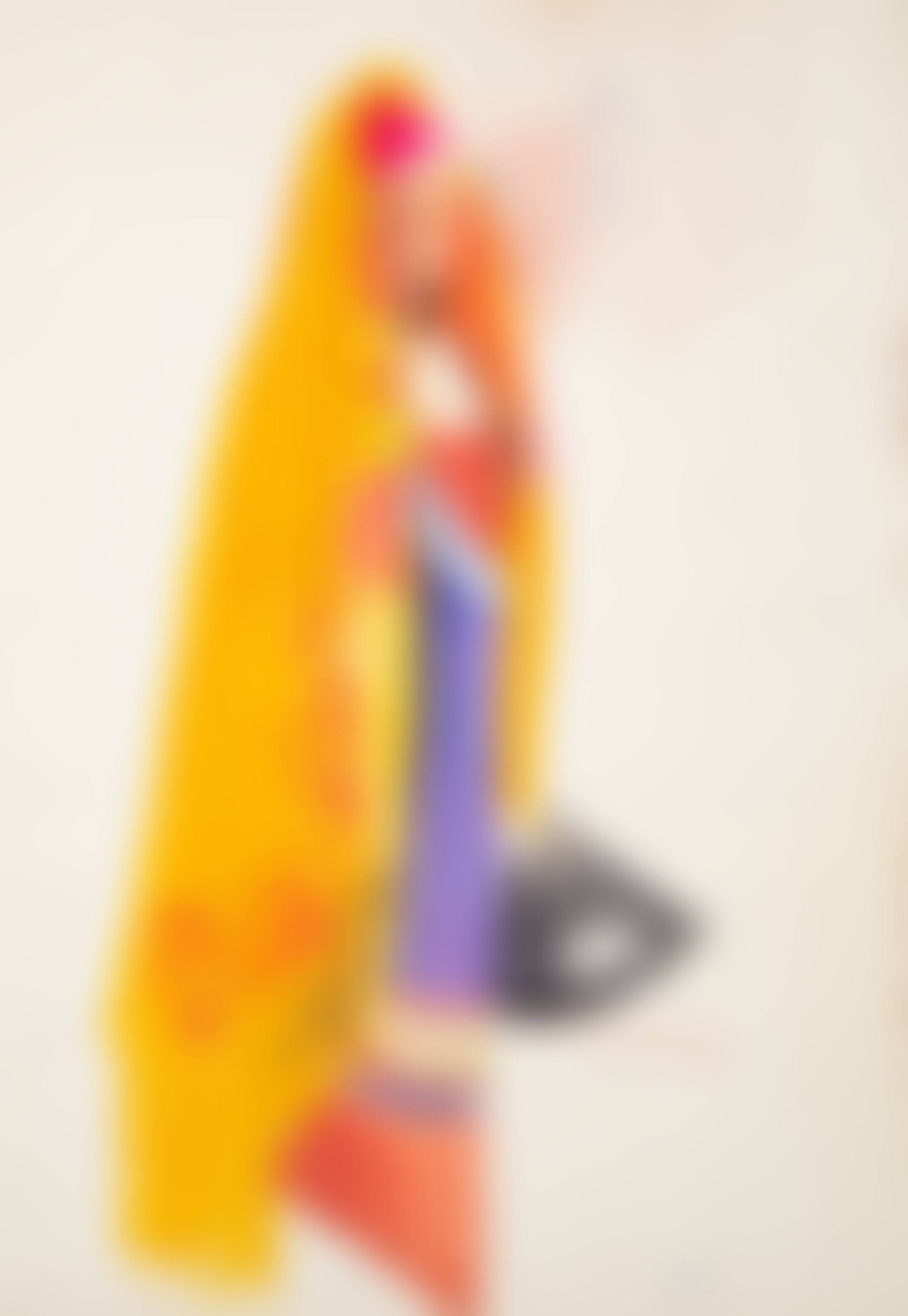 Woman with Orange Shawl (preview)