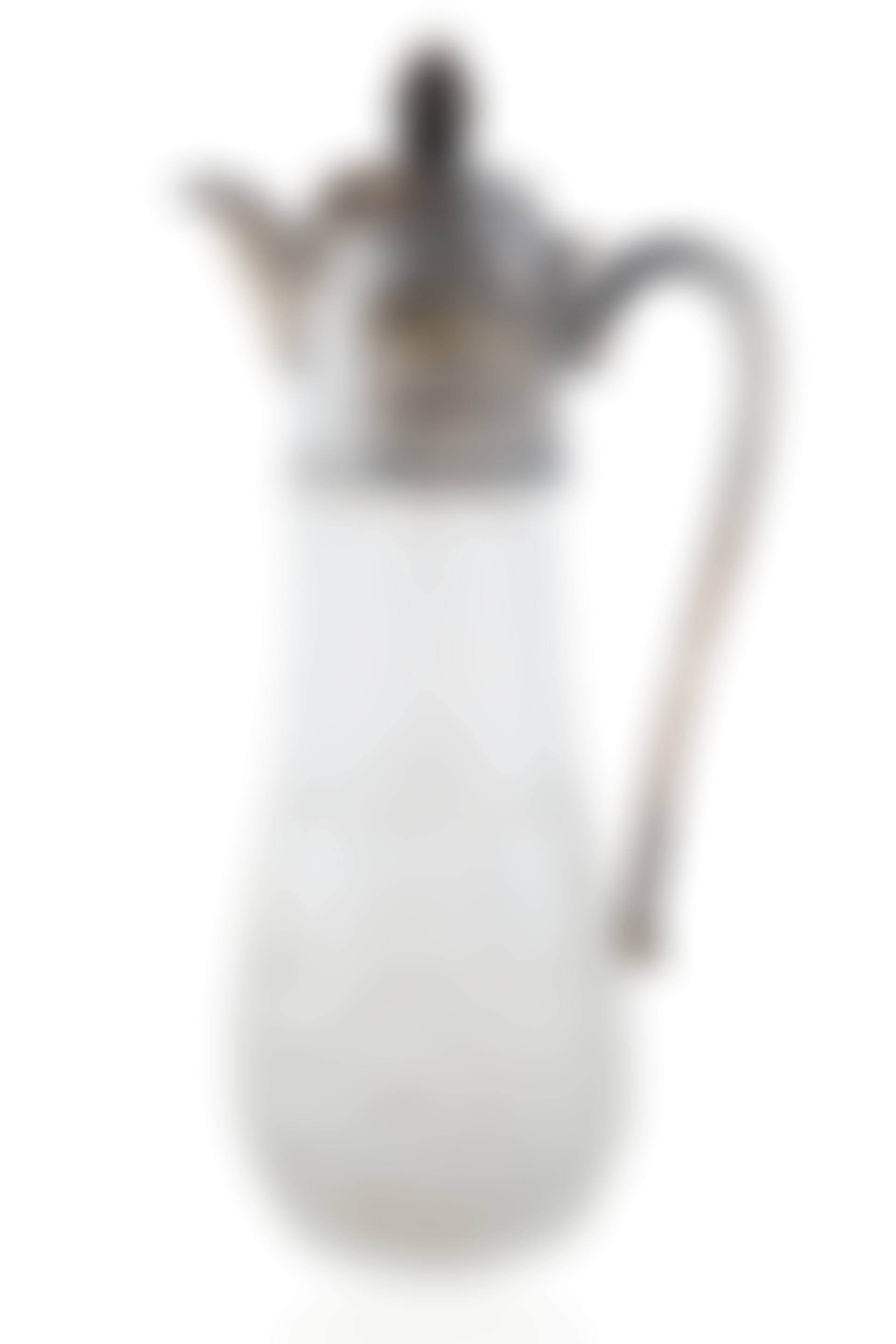 A RUSSIAN SILVER-MOUNTED CRYSTAL PITCHER (preview)