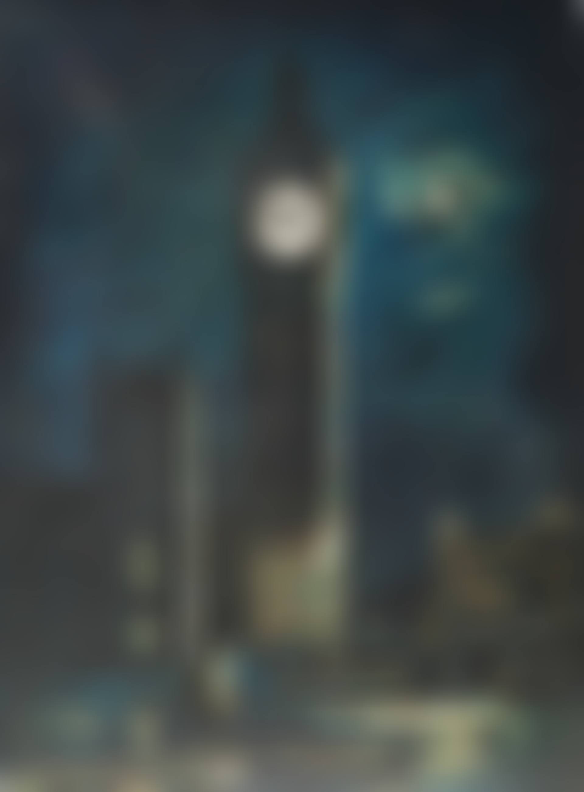 A BIG BEN MOTHER OF PEARL CLOCK INSERT PAINTING (preview)