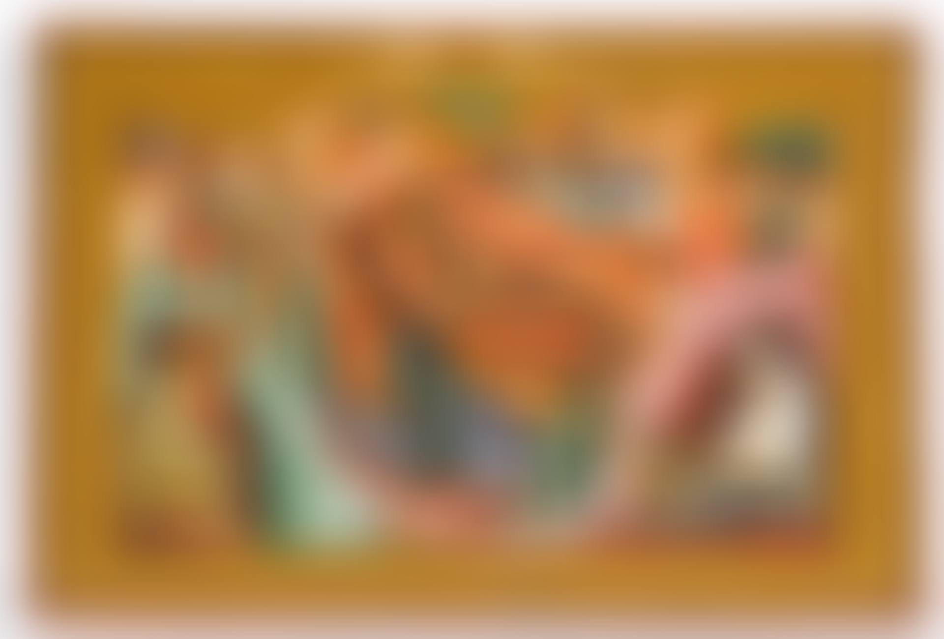 A RUSSIAN NATIVITY AND ADORATION OF THE KINGS ICON (preview)