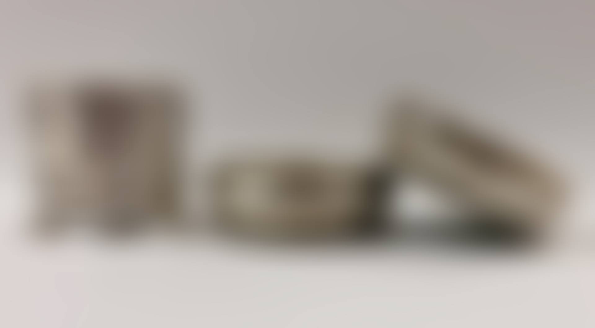 A PAIR OF SILVER PLATE WINE COASTERS WITH WOOD BOTTOM AND ONE SILVER BOTTLE STAND (preview)