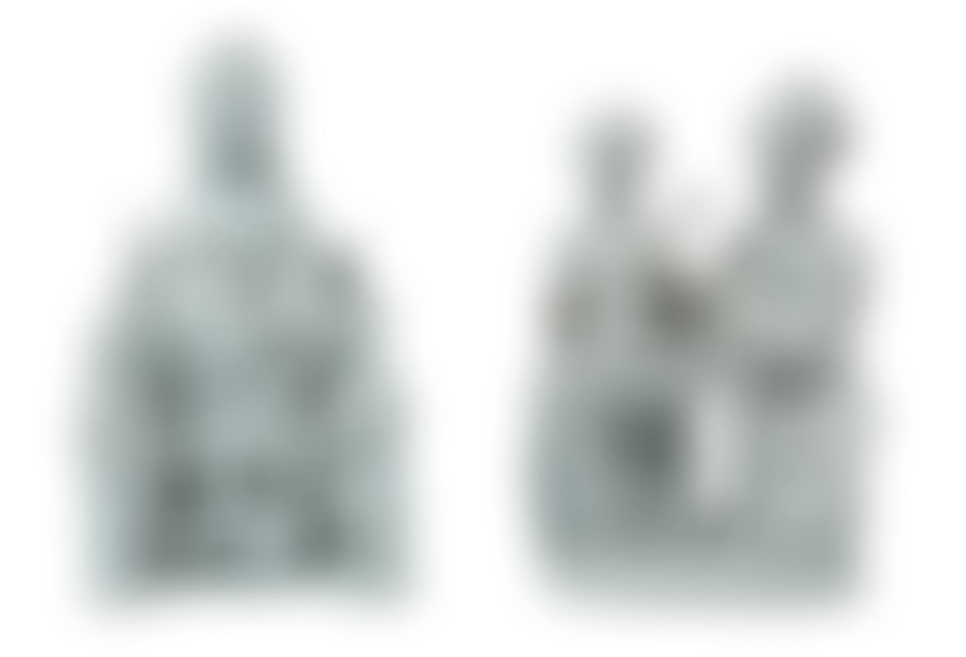 A PAIR OF DEHUA FIGURAL GROUPS (preview)