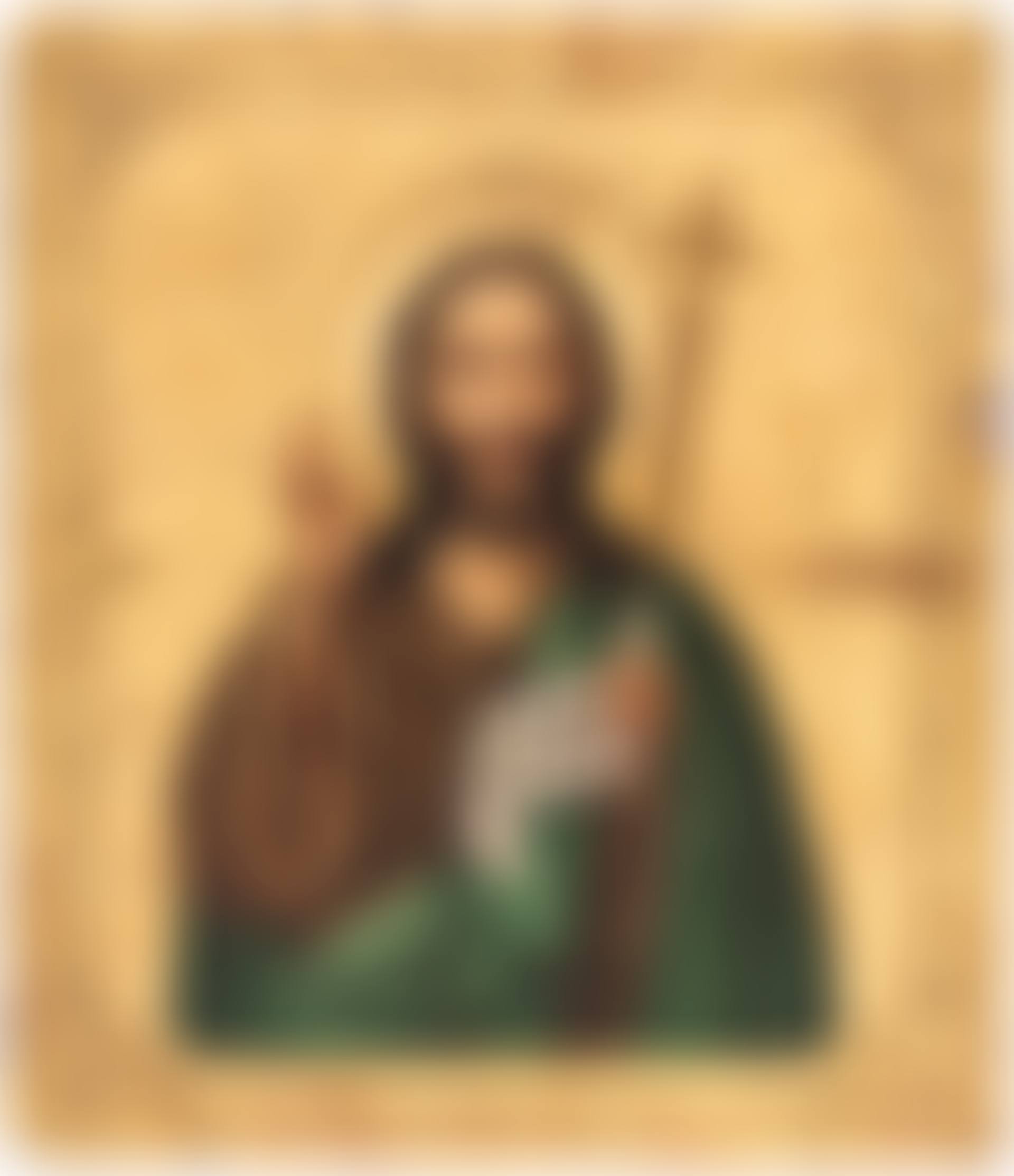 A RUSSIAN ICON OF SAINT JOHN THE FORERUNNER (preview)